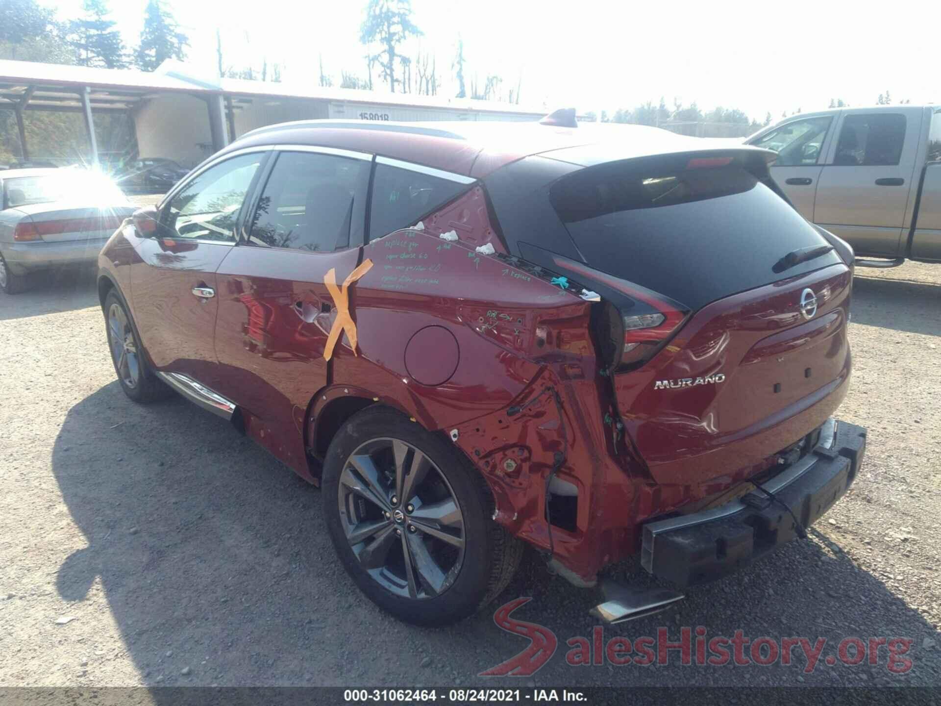 5N1AZ2DS2LN175161 2020 NISSAN MURANO