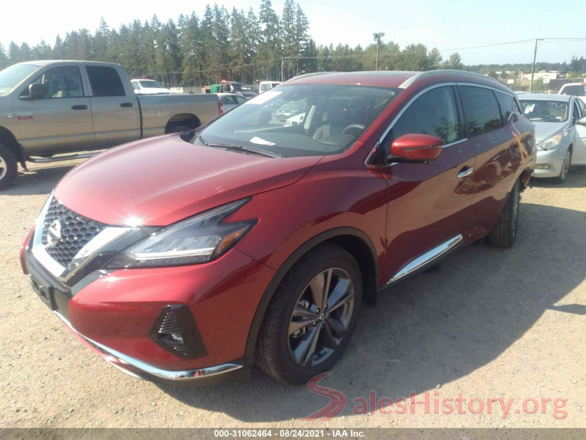 5N1AZ2DS2LN175161 2020 NISSAN MURANO