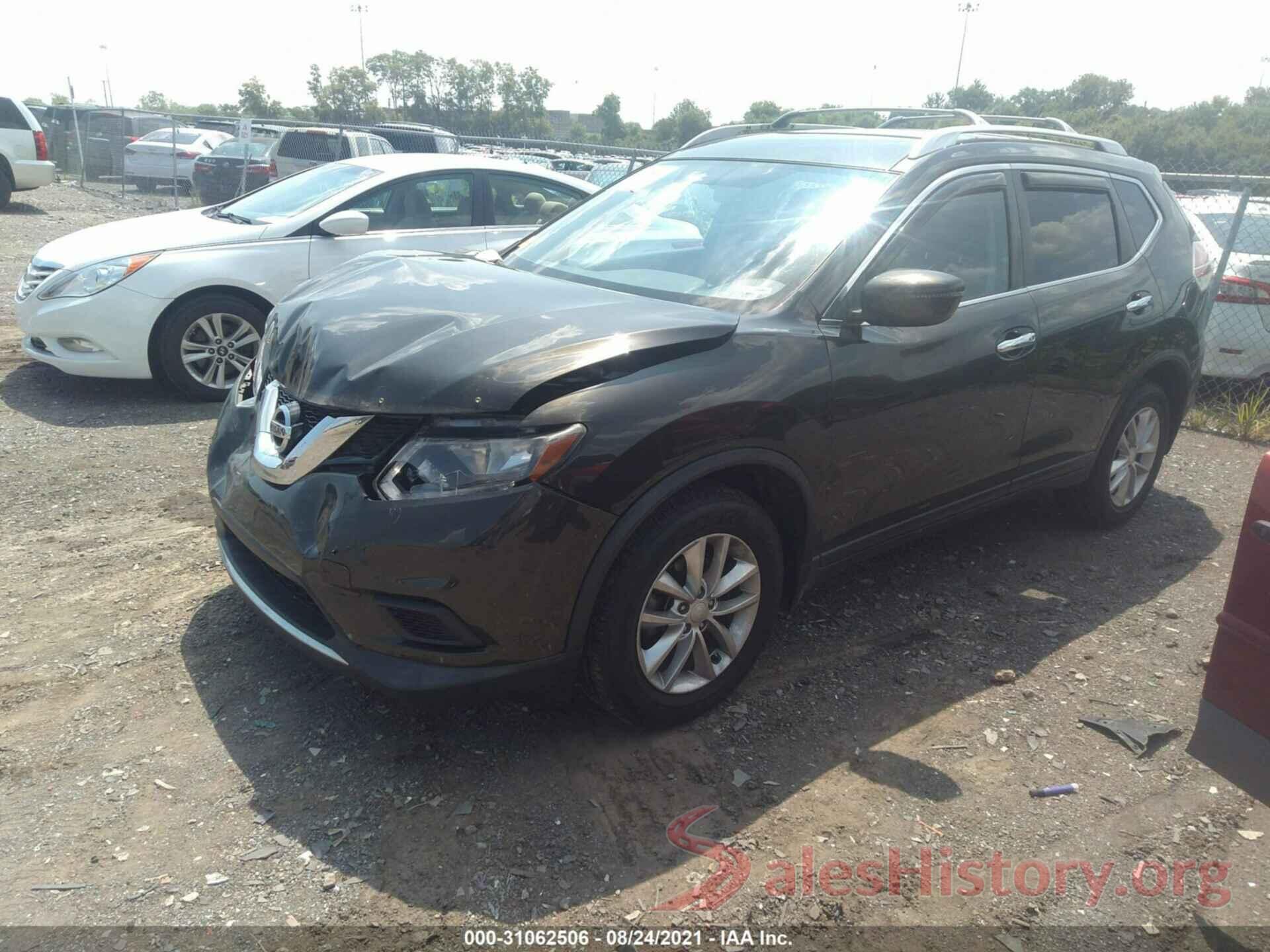 KNMAT2MT1GP656642 2016 NISSAN ROGUE