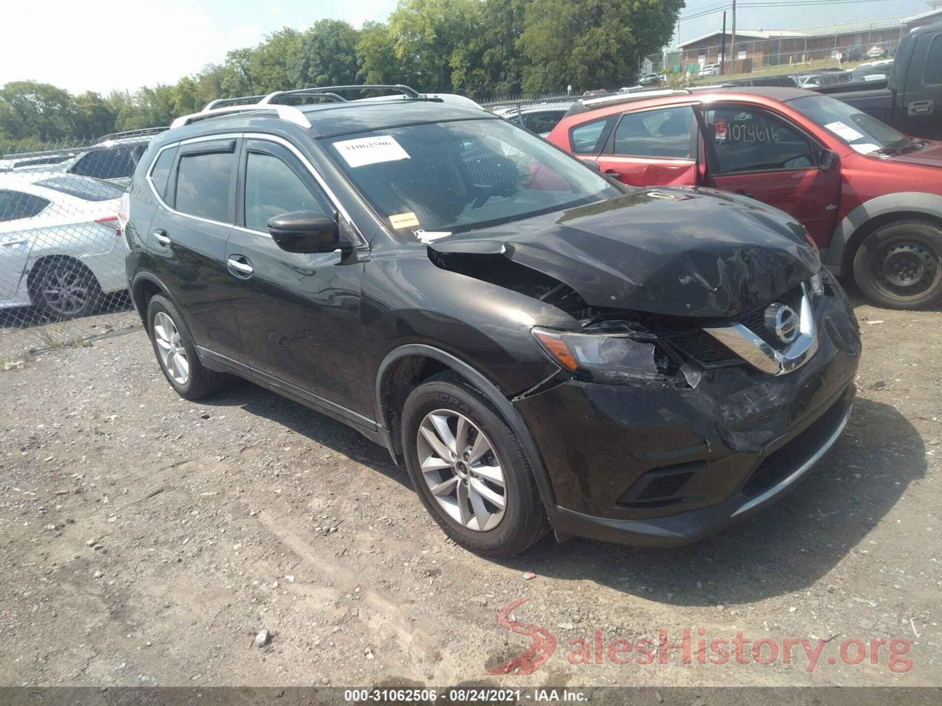 KNMAT2MT1GP656642 2016 NISSAN ROGUE