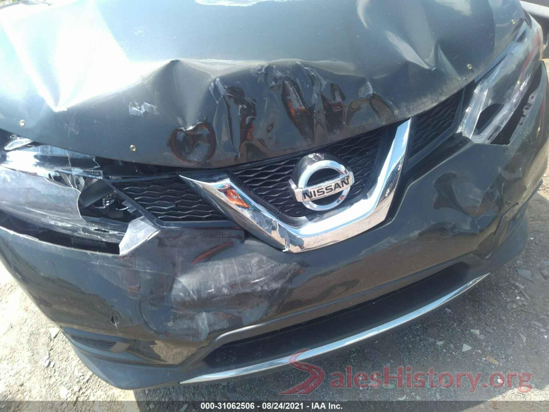 KNMAT2MT1GP656642 2016 NISSAN ROGUE