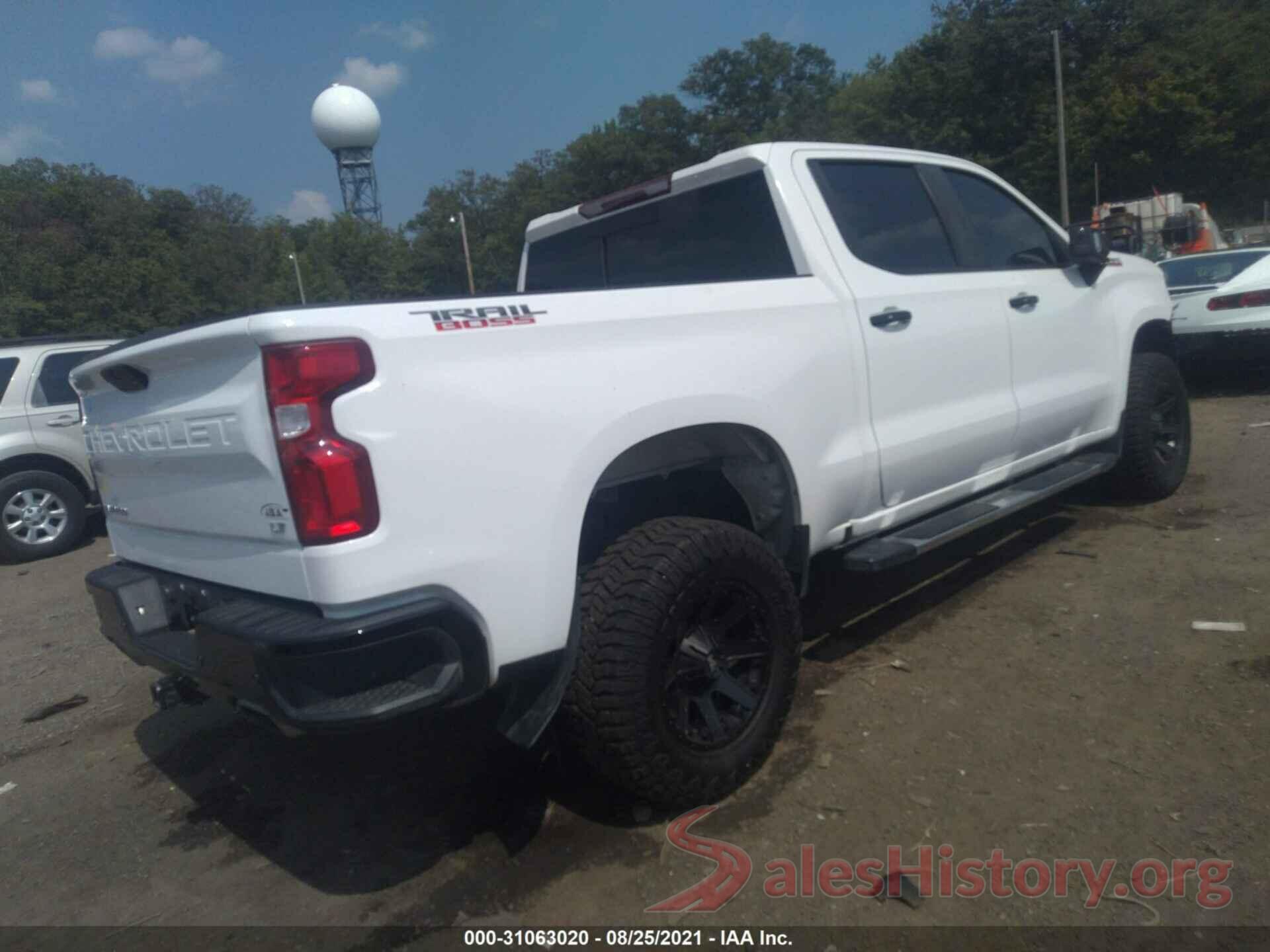 1GCPYFED7KZ417913 2019 CHEVROLET SILVERADO 1500