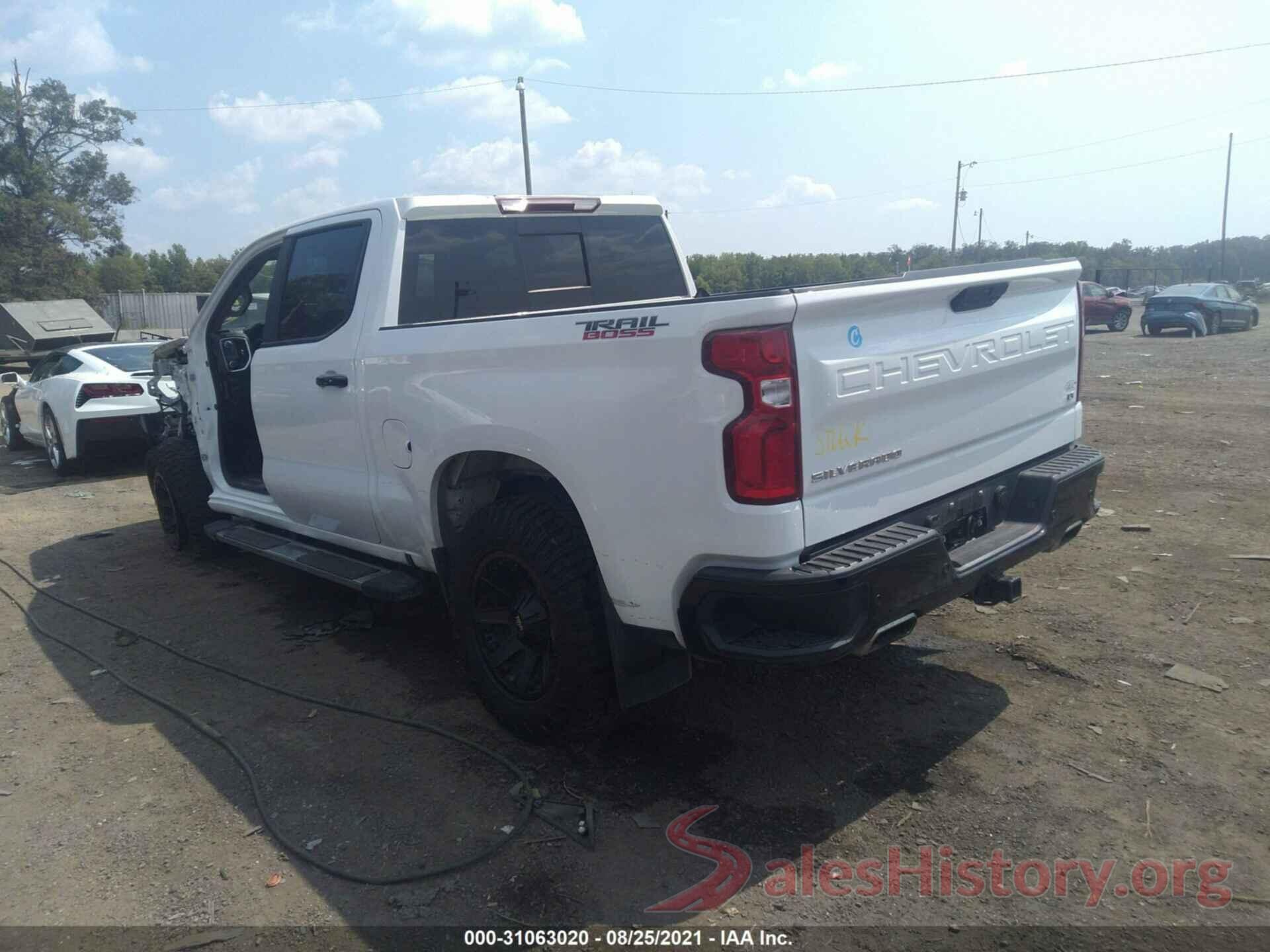 1GCPYFED7KZ417913 2019 CHEVROLET SILVERADO 1500