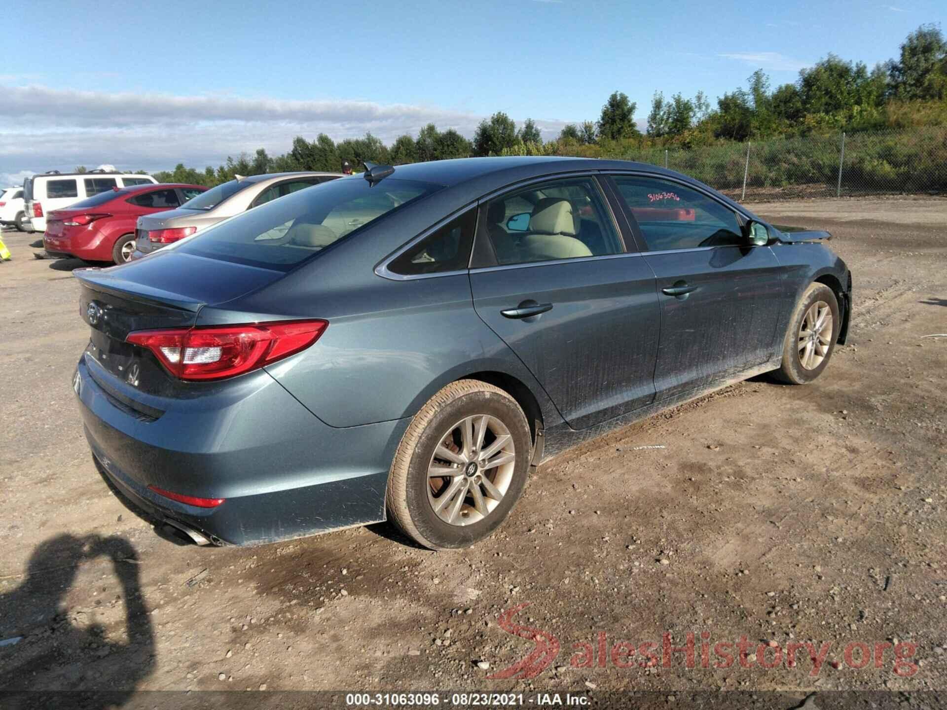 5NPE24AF5GH304836 2016 HYUNDAI SONATA