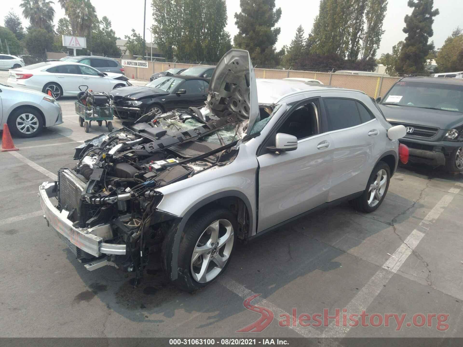 WDCTG4GB5JJ423881 2018 MERCEDES-BENZ GLA