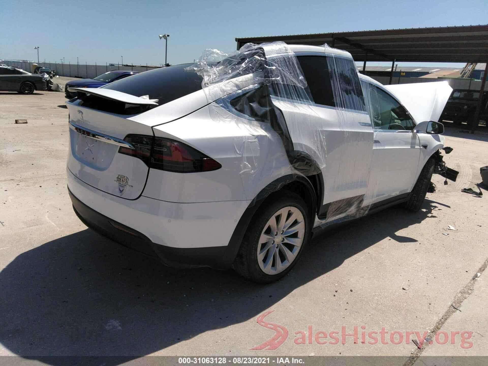 5YJXCBE2XLF283198 2020 TESLA MODEL X