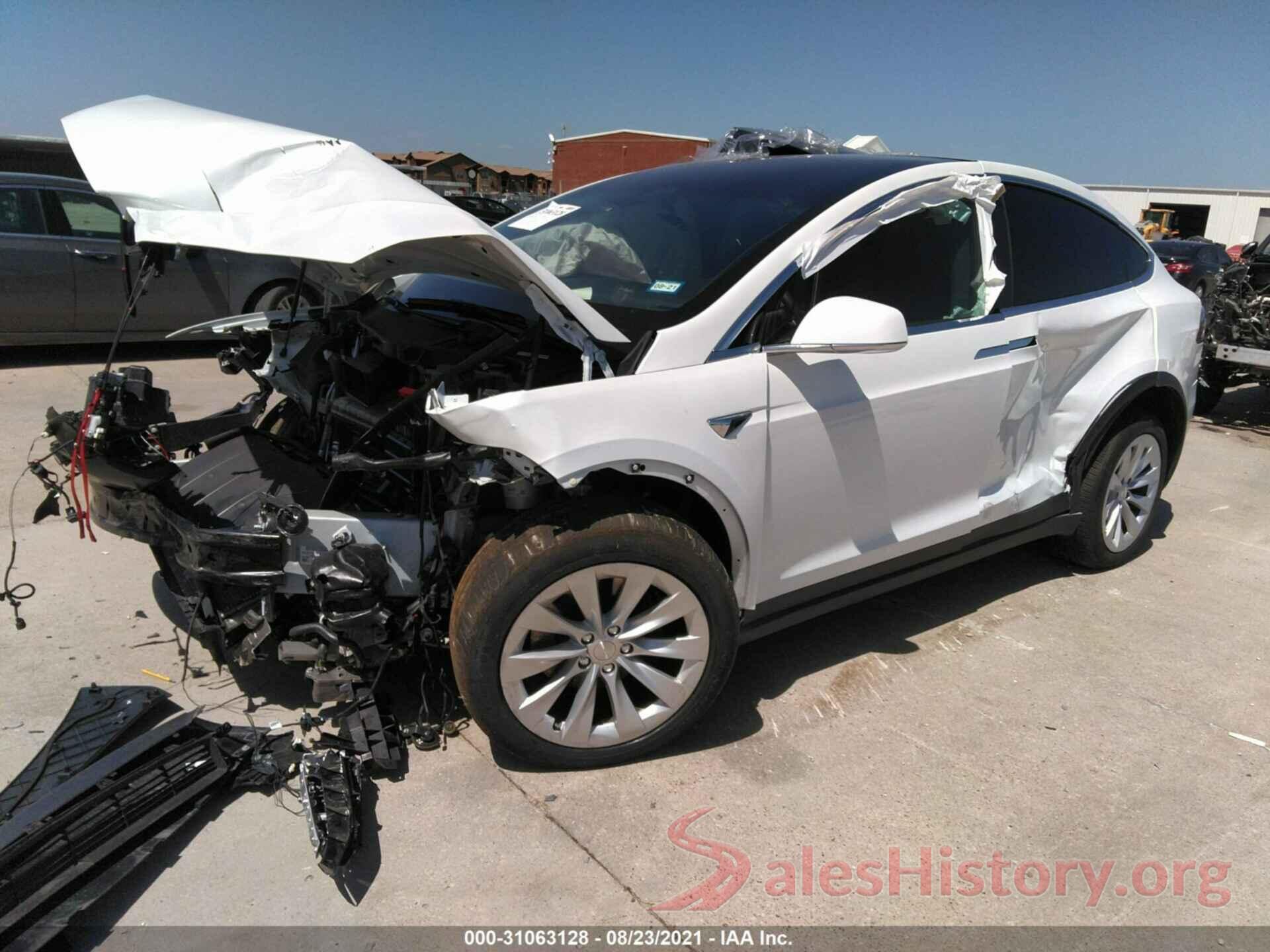 5YJXCBE2XLF283198 2020 TESLA MODEL X