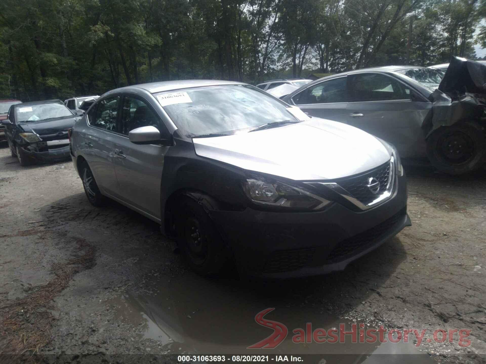 3N1AB7AP3HL695238 2017 NISSAN SENTRA