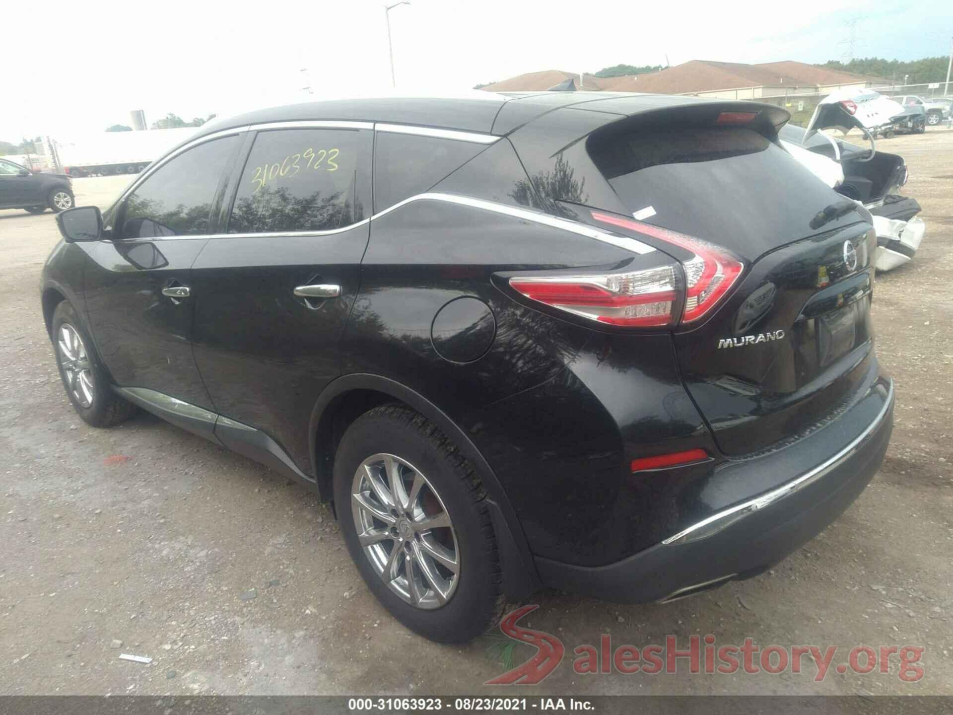 5N1AZ2MH3GN127002 2016 NISSAN MURANO