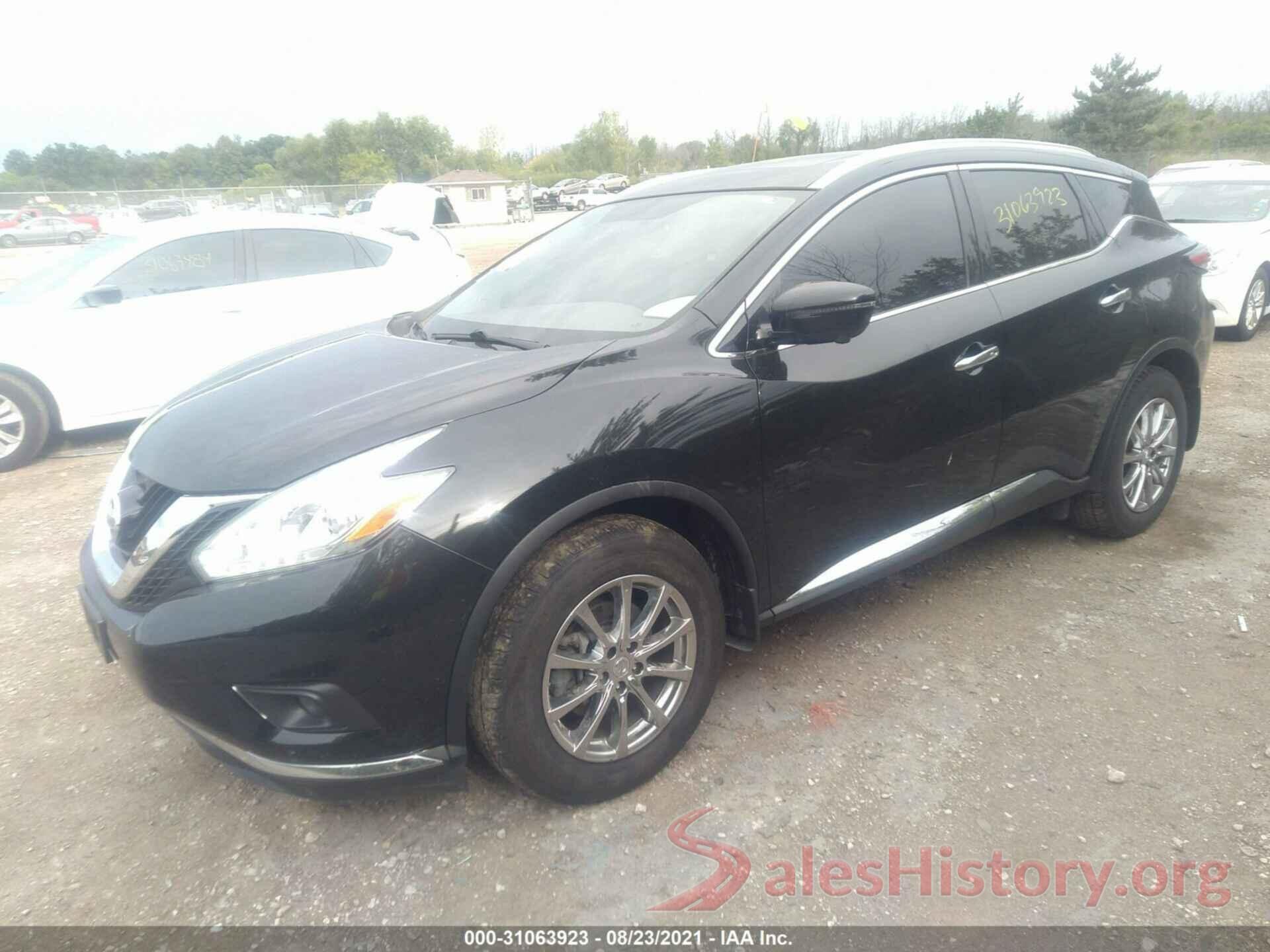 5N1AZ2MH3GN127002 2016 NISSAN MURANO