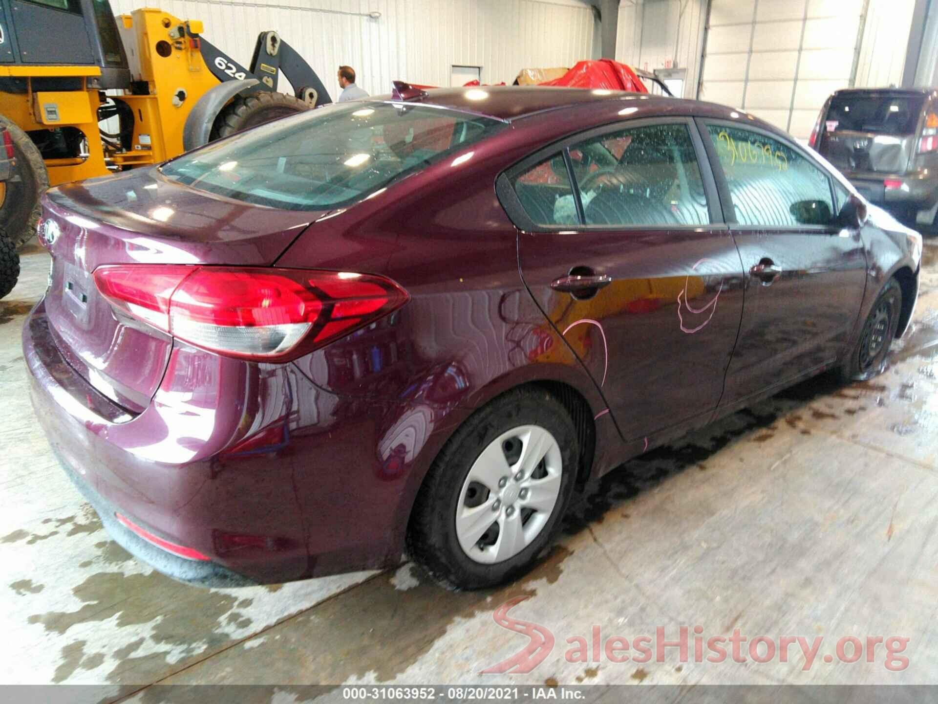 3KPFK4A79HE035081 2017 KIA FORTE