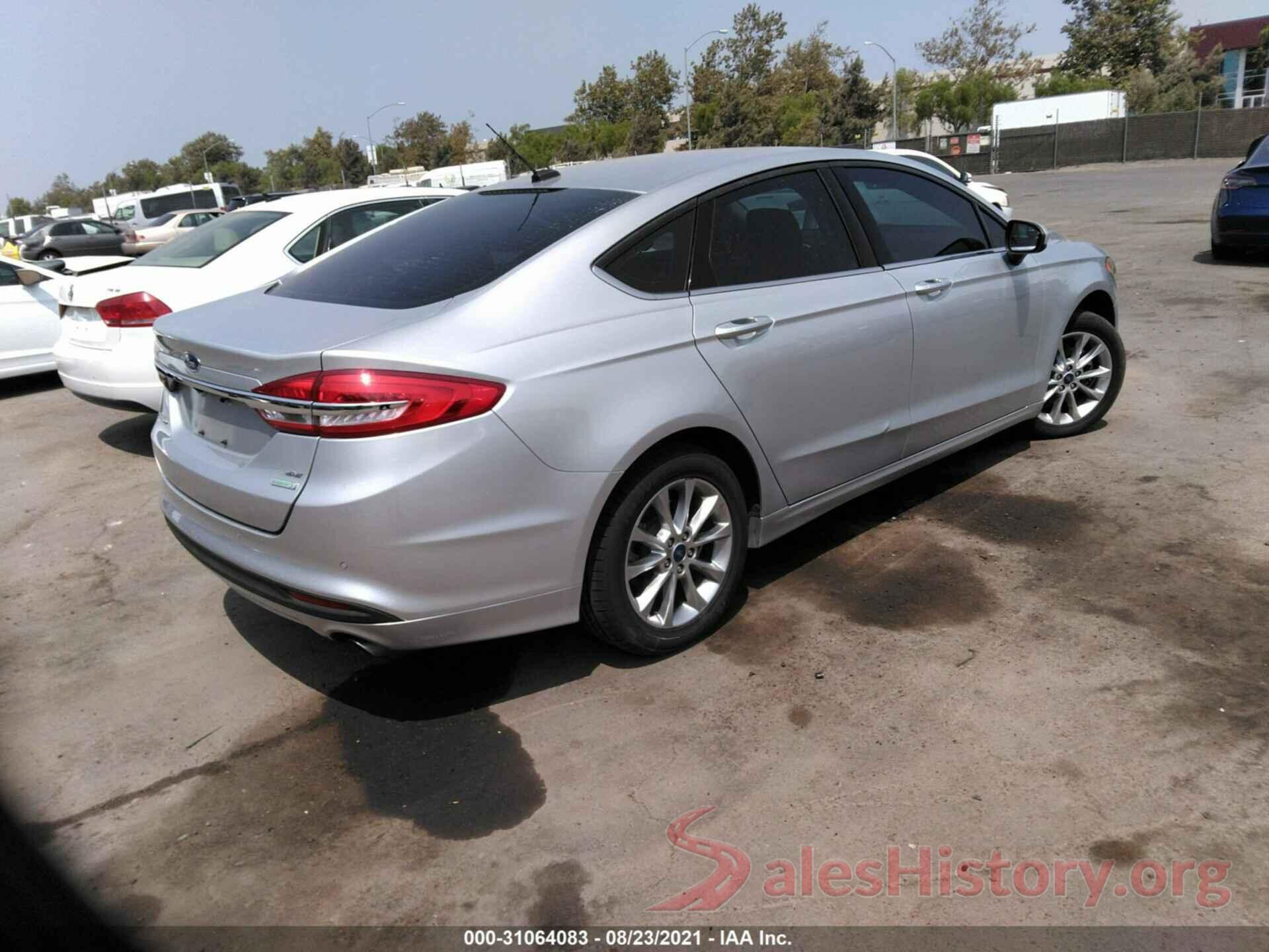 3FA6P0HD7HR275587 2017 FORD FUSION