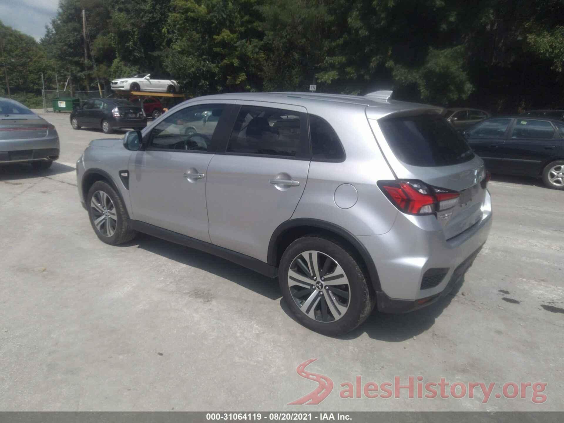 JA4ARUAU1MU003050 2021 MITSUBISHI OUTLANDER SPORT