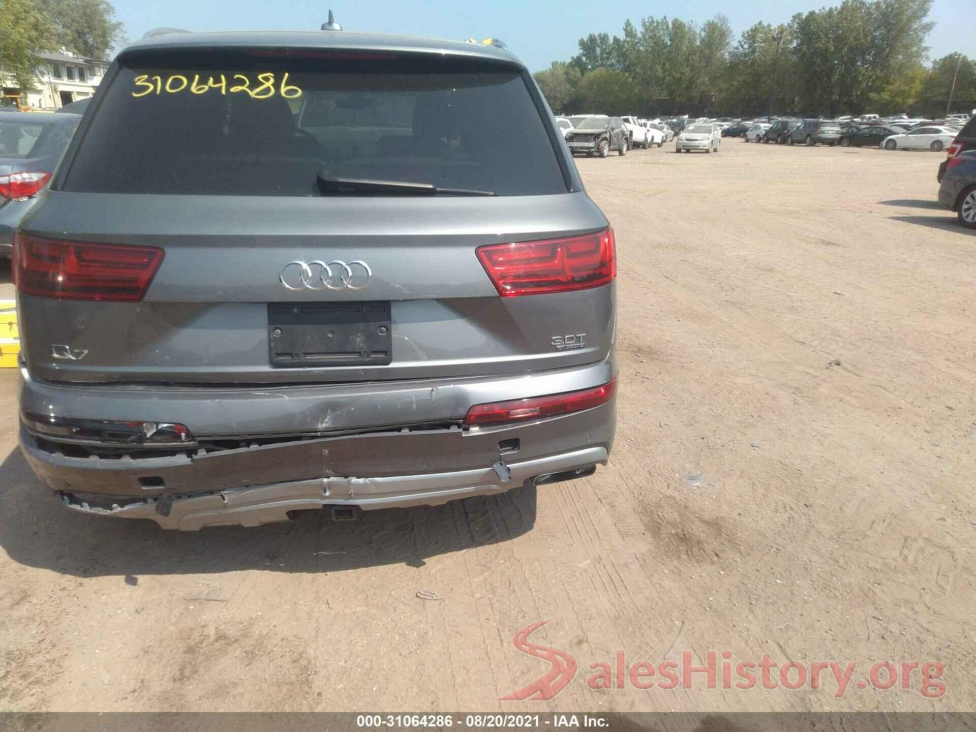 WA1VAAF72HD043475 2017 AUDI Q7