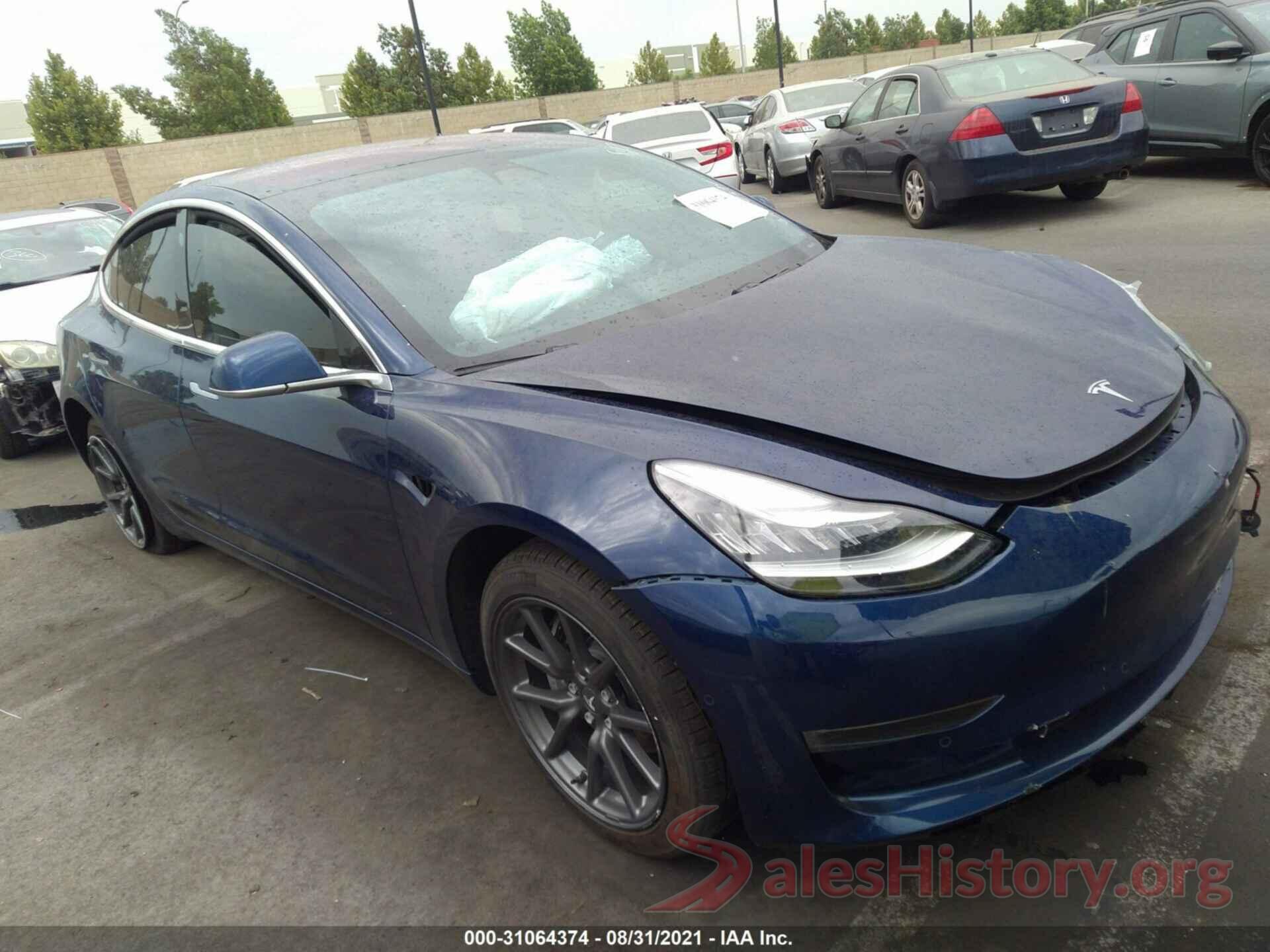 5YJ3E1EA4JF009003 2018 TESLA MODEL 3