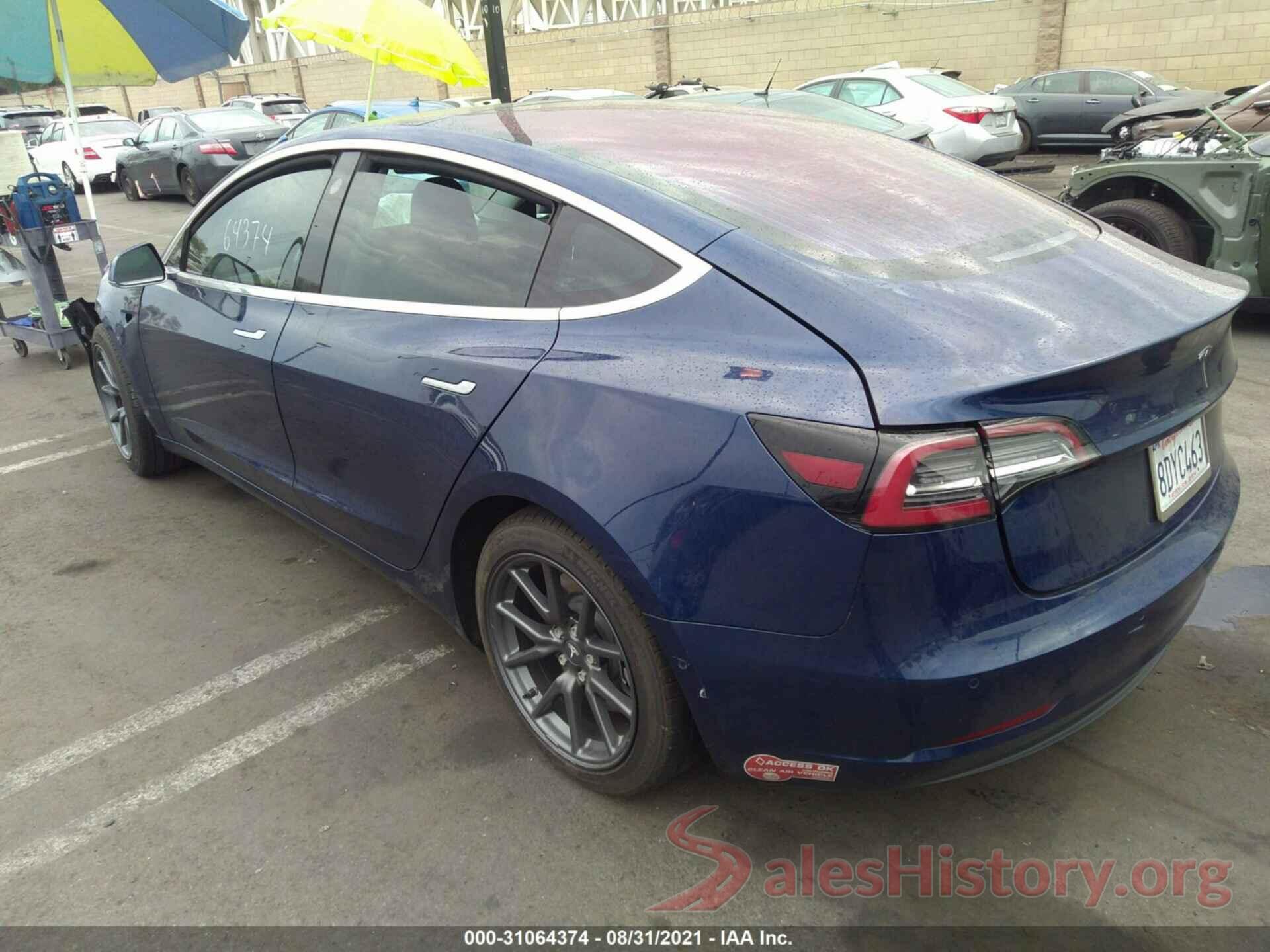 5YJ3E1EA4JF009003 2018 TESLA MODEL 3