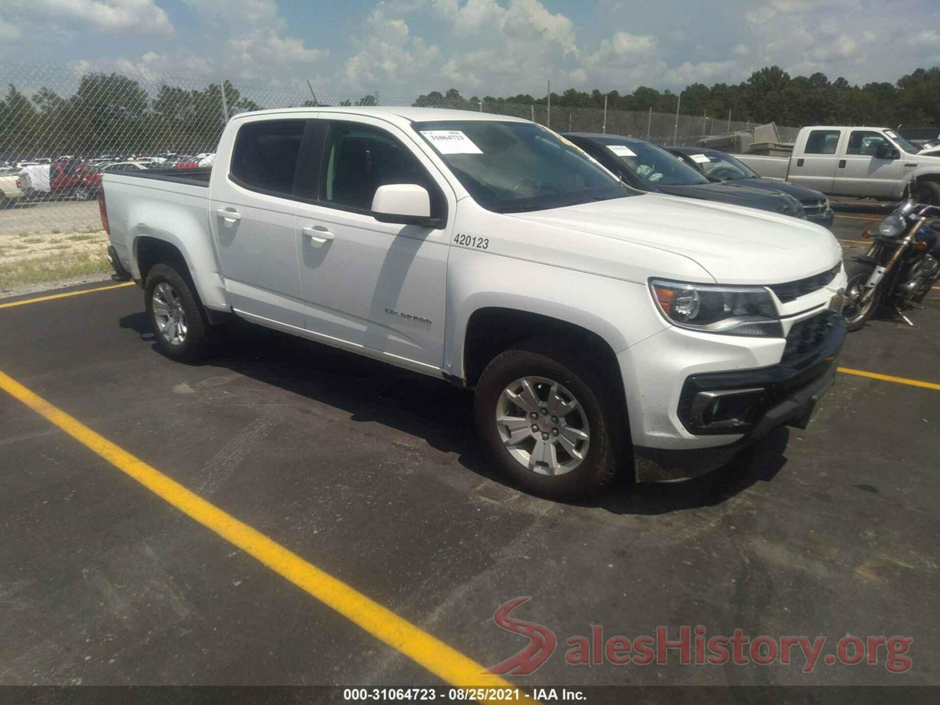 1GCGSCEN9M1118496 2021 CHEVROLET COLORADO