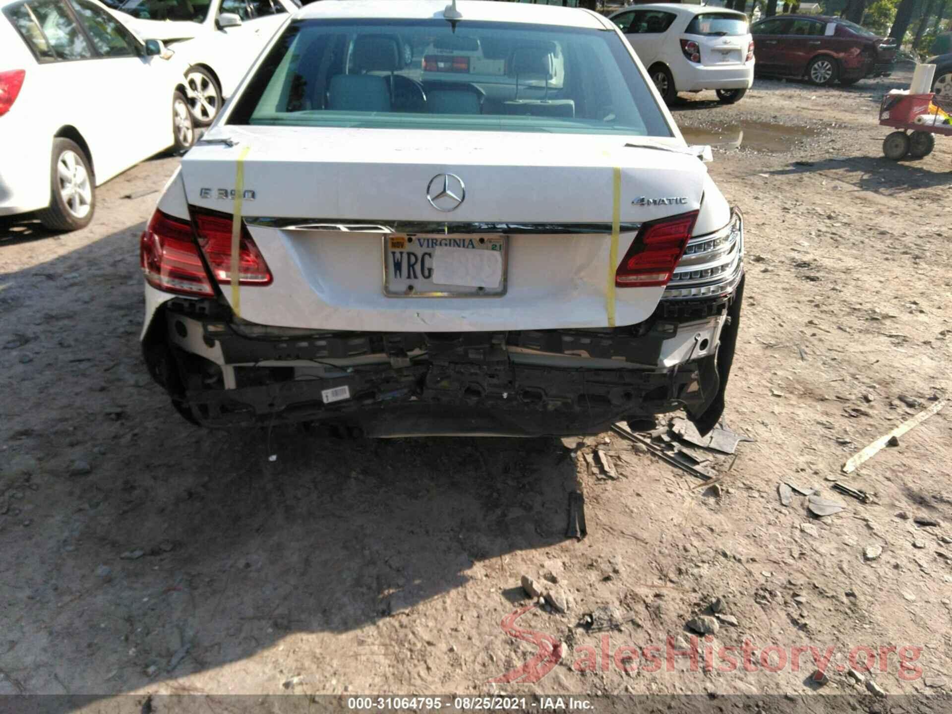 WDDHF8JB0GB302165 2016 MERCEDES-BENZ E-CLASS