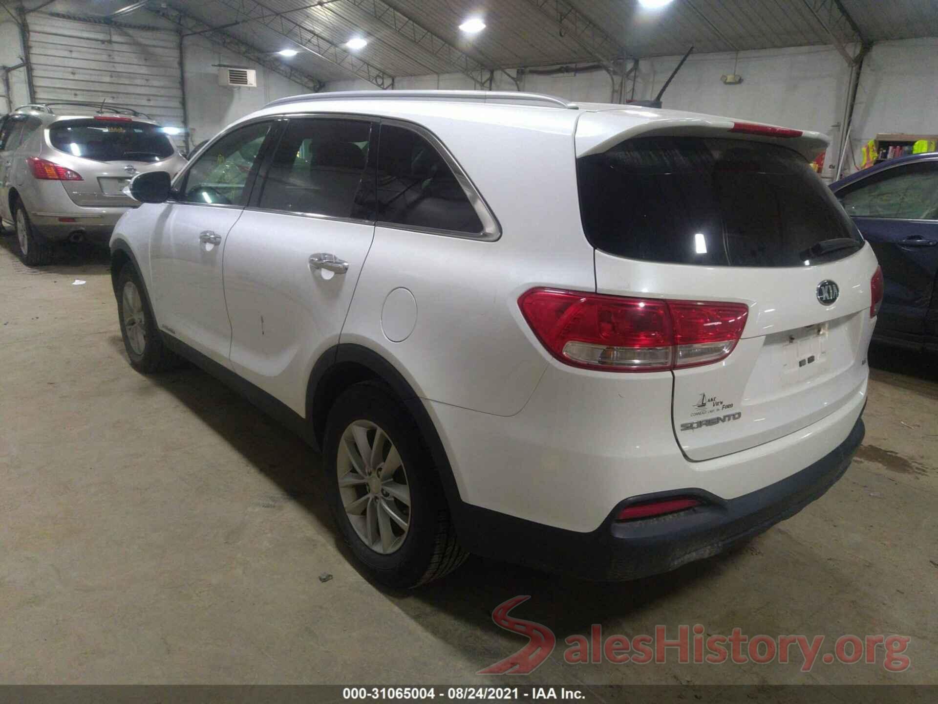 5XYPGDA54GG107763 2016 KIA SORENTO