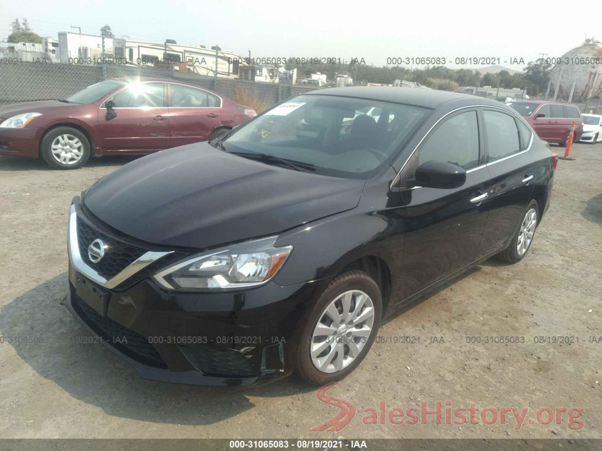 3N1AB7AP1GL663595 2016 NISSAN SENTRA