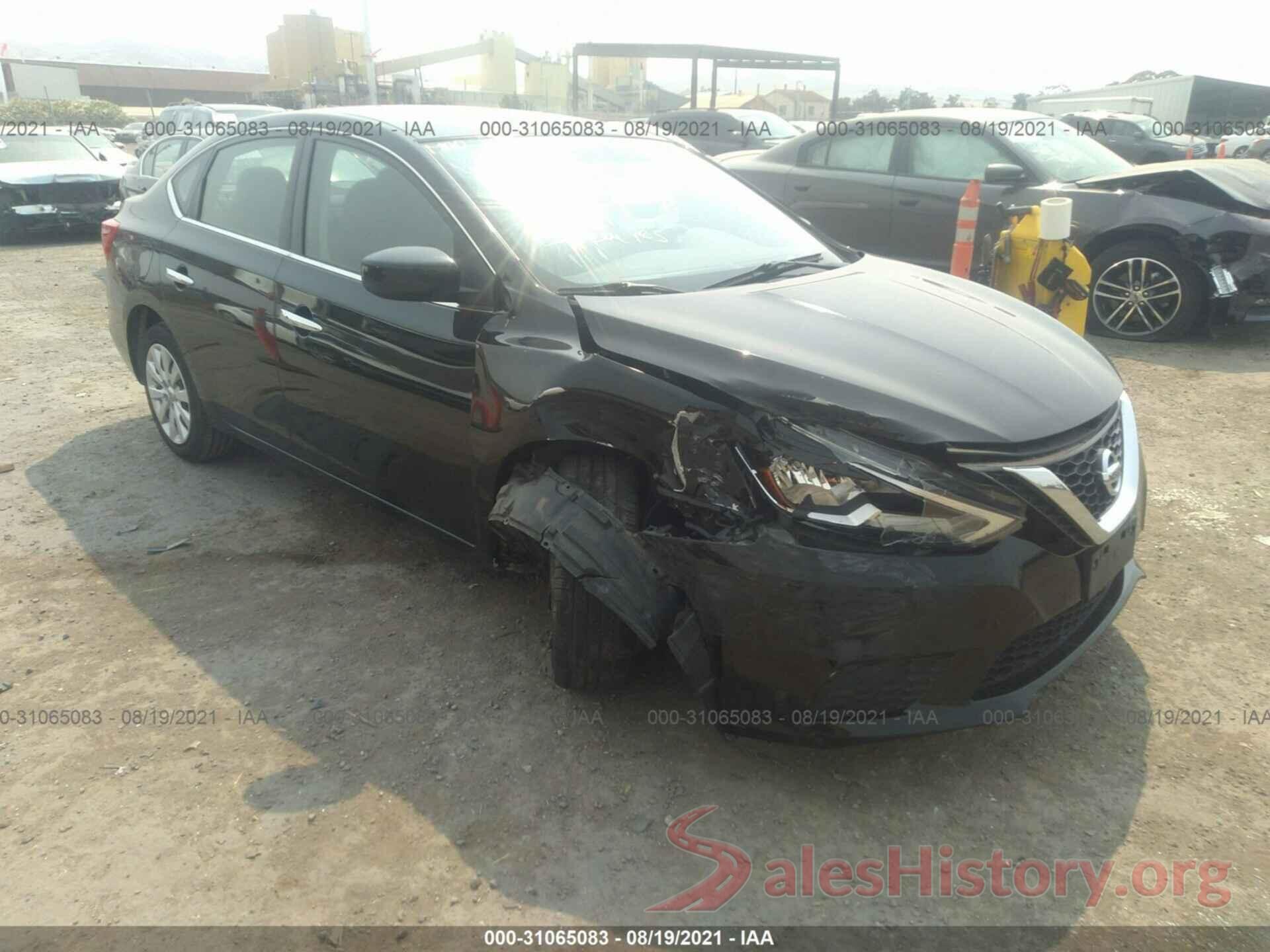 3N1AB7AP1GL663595 2016 NISSAN SENTRA