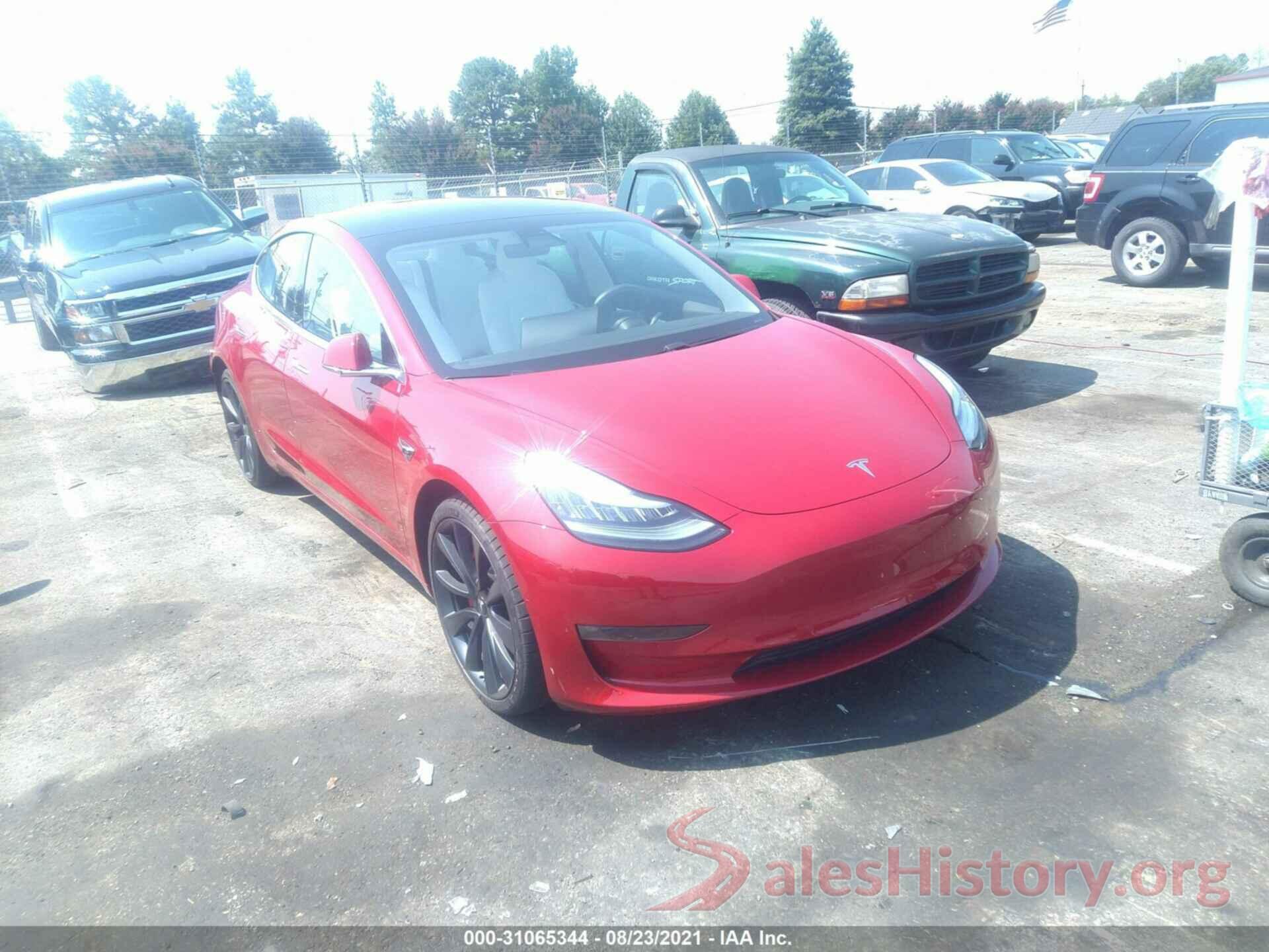 5YJ3E1EC4LF714744 2020 TESLA MODEL 3