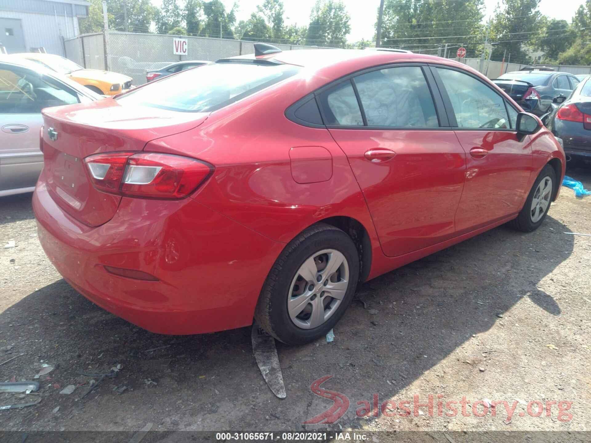 1G1BB5SM7J7195001 2018 CHEVROLET CRUZE