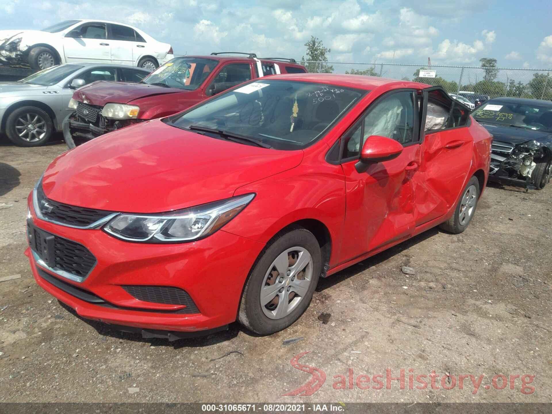 1G1BB5SM7J7195001 2018 CHEVROLET CRUZE