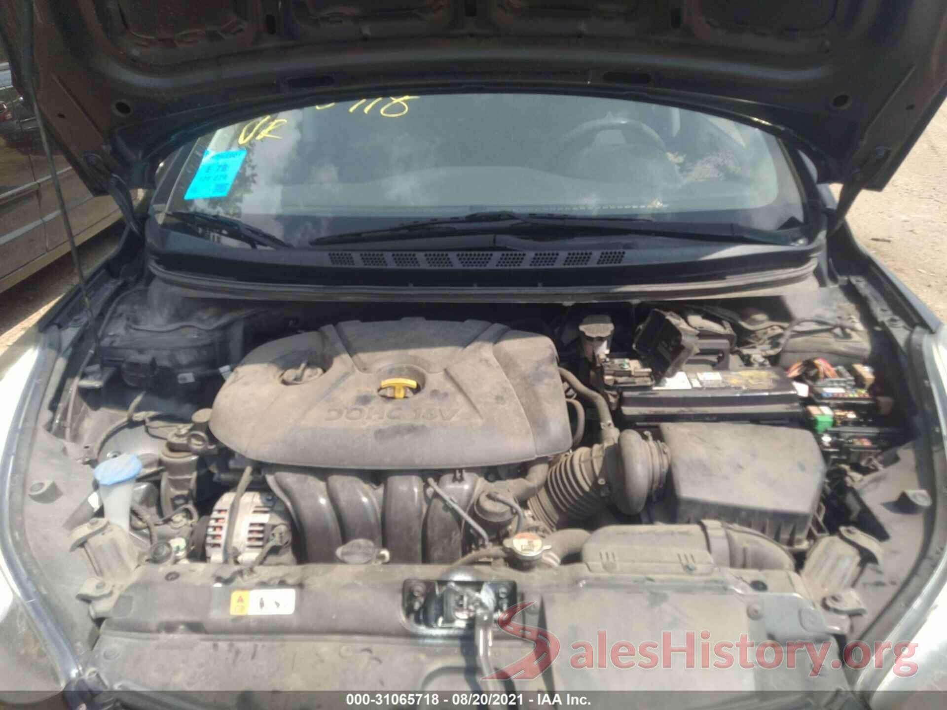 5NPDH4AE9GH694650 2016 HYUNDAI ELANTRA