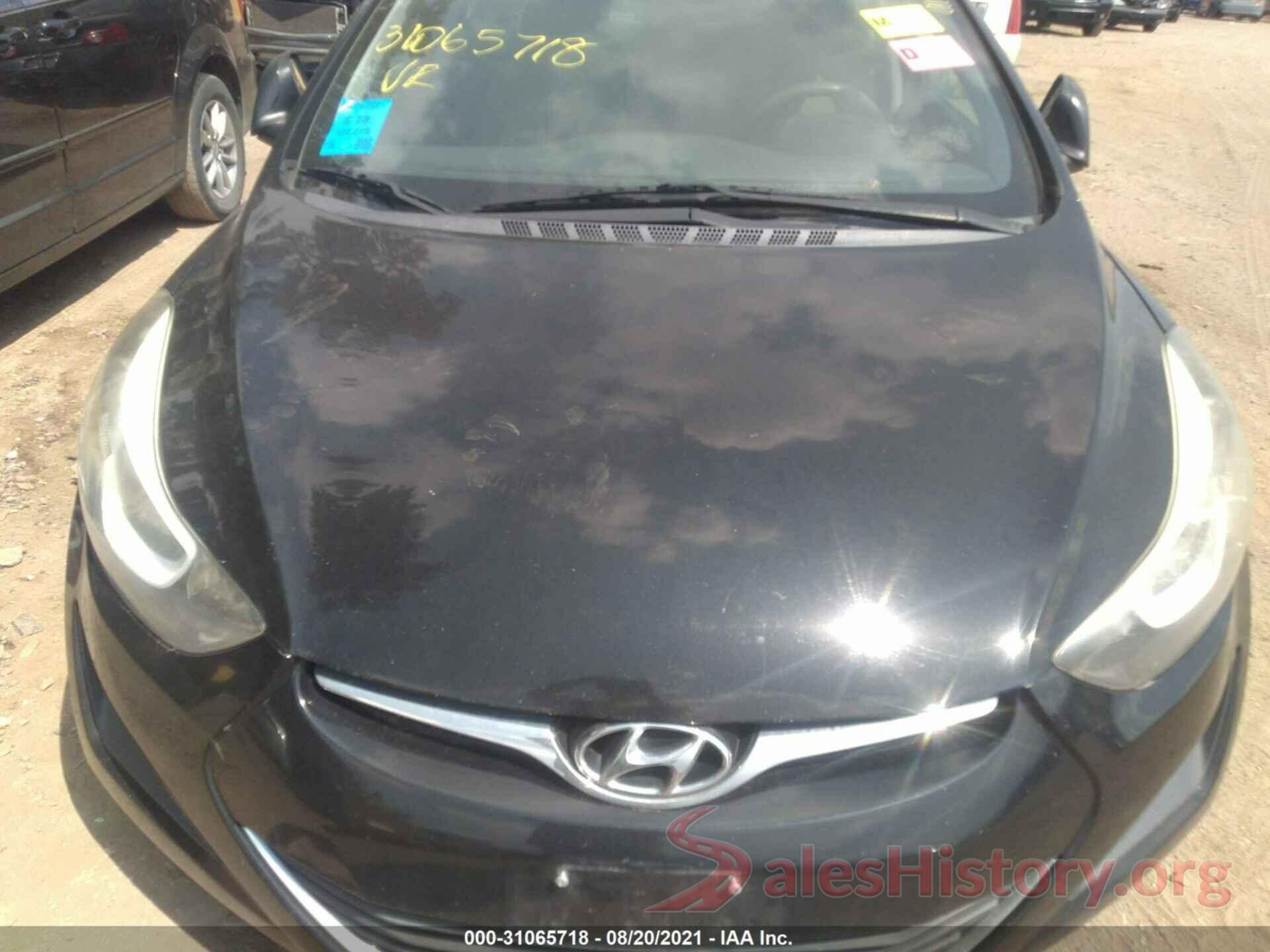 5NPDH4AE9GH694650 2016 HYUNDAI ELANTRA