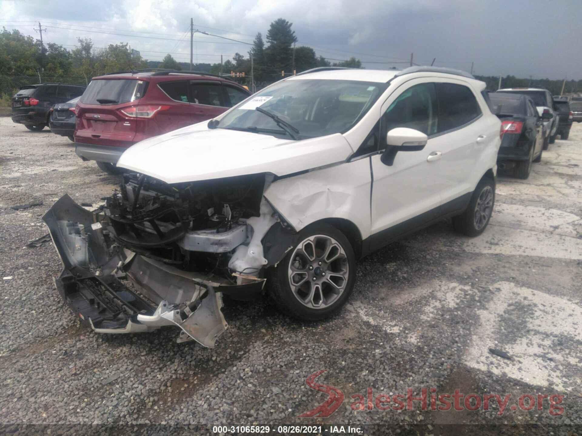 MAJ6S3KL8KC271134 2019 FORD ECOSPORT