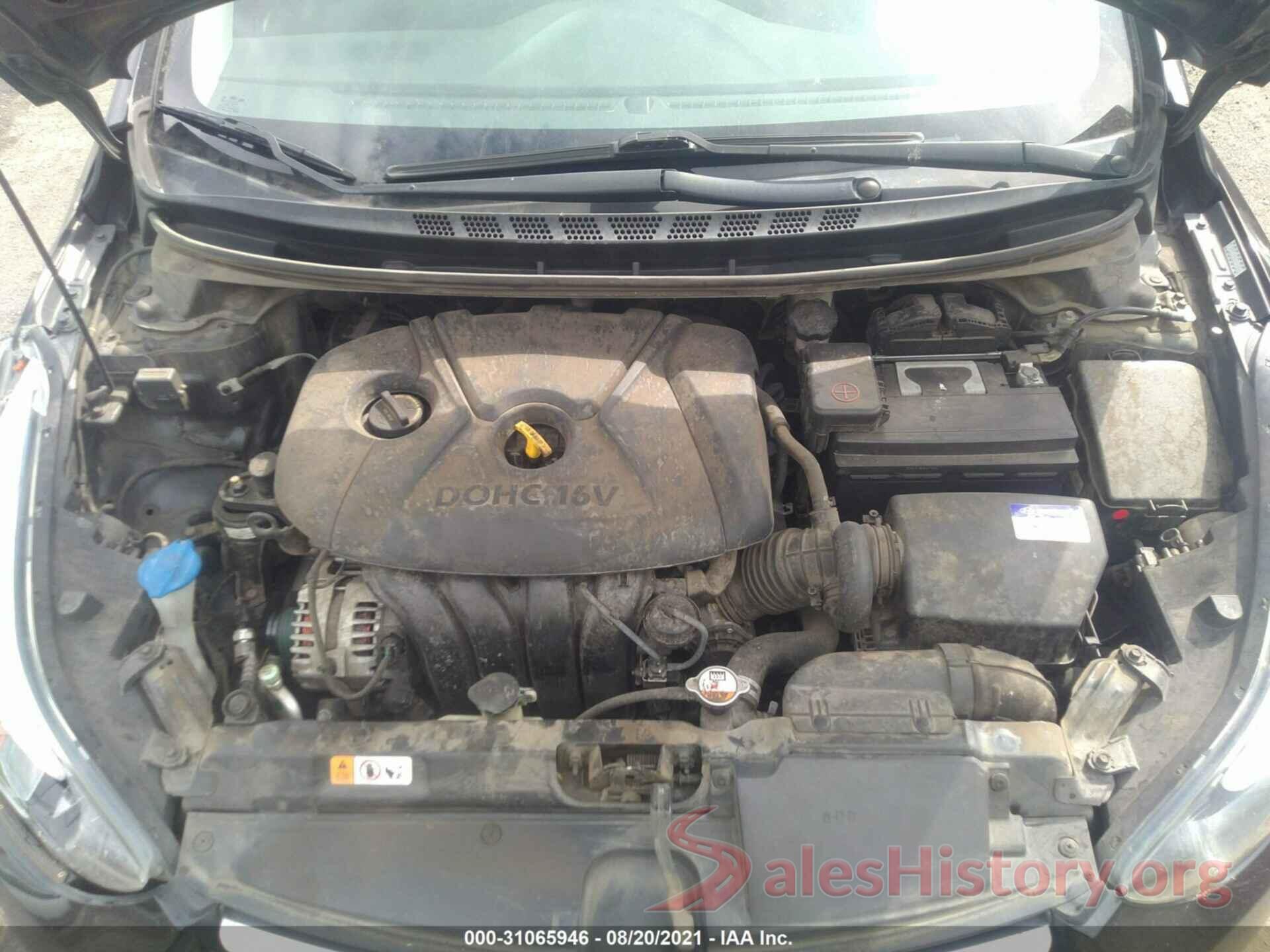 KMHDH4AE4GU481364 2016 HYUNDAI ELANTRA