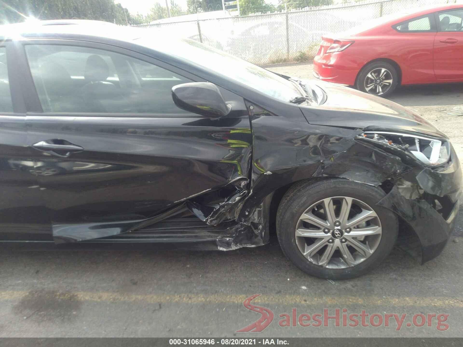 KMHDH4AE4GU481364 2016 HYUNDAI ELANTRA