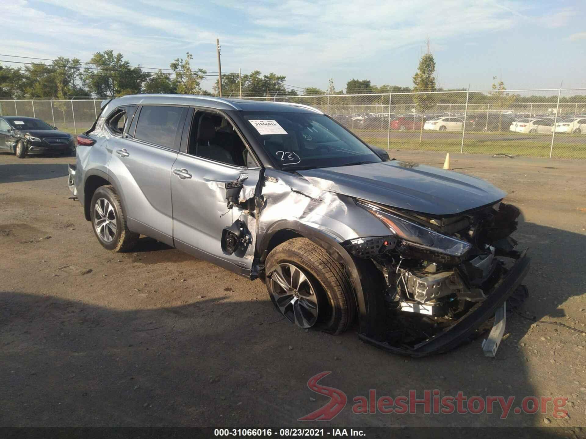 5TDHBRCH4MS025358 2021 TOYOTA HIGHLANDER