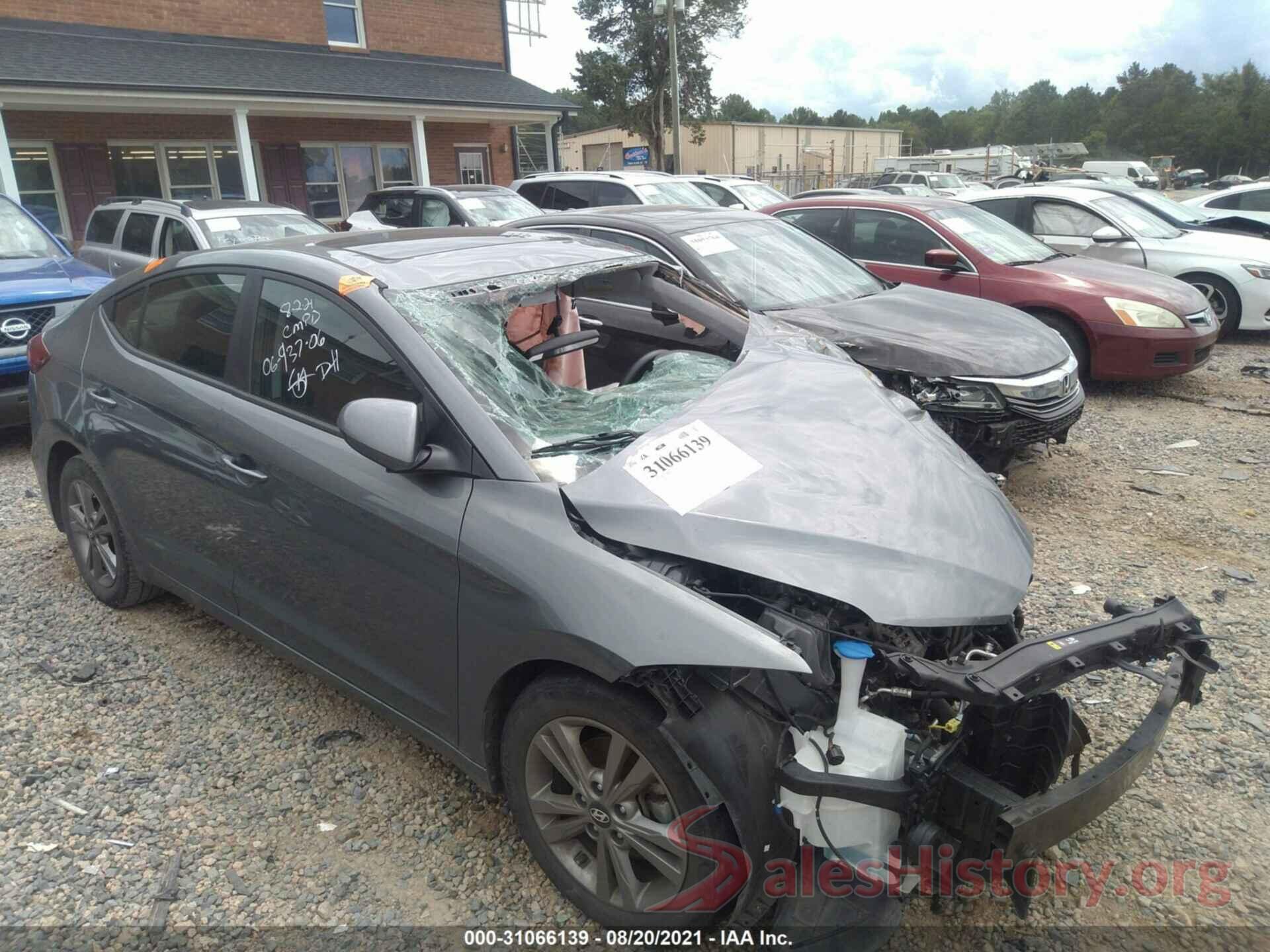 KMHD84LF1HU380158 2017 HYUNDAI ELANTRA