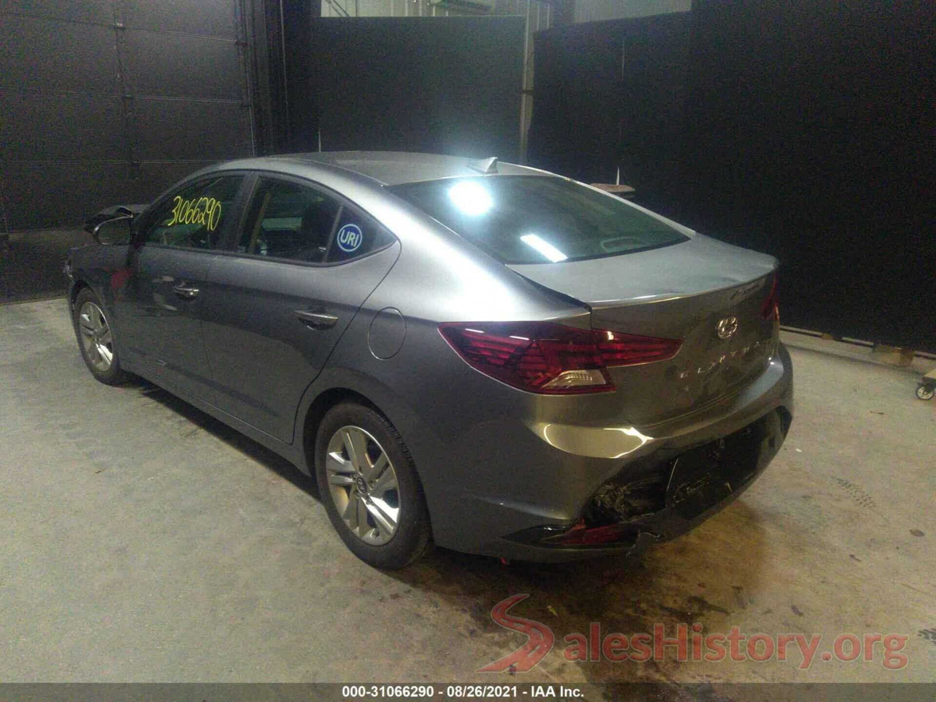 5NPD84LF2KH459442 2019 HYUNDAI ELANTRA