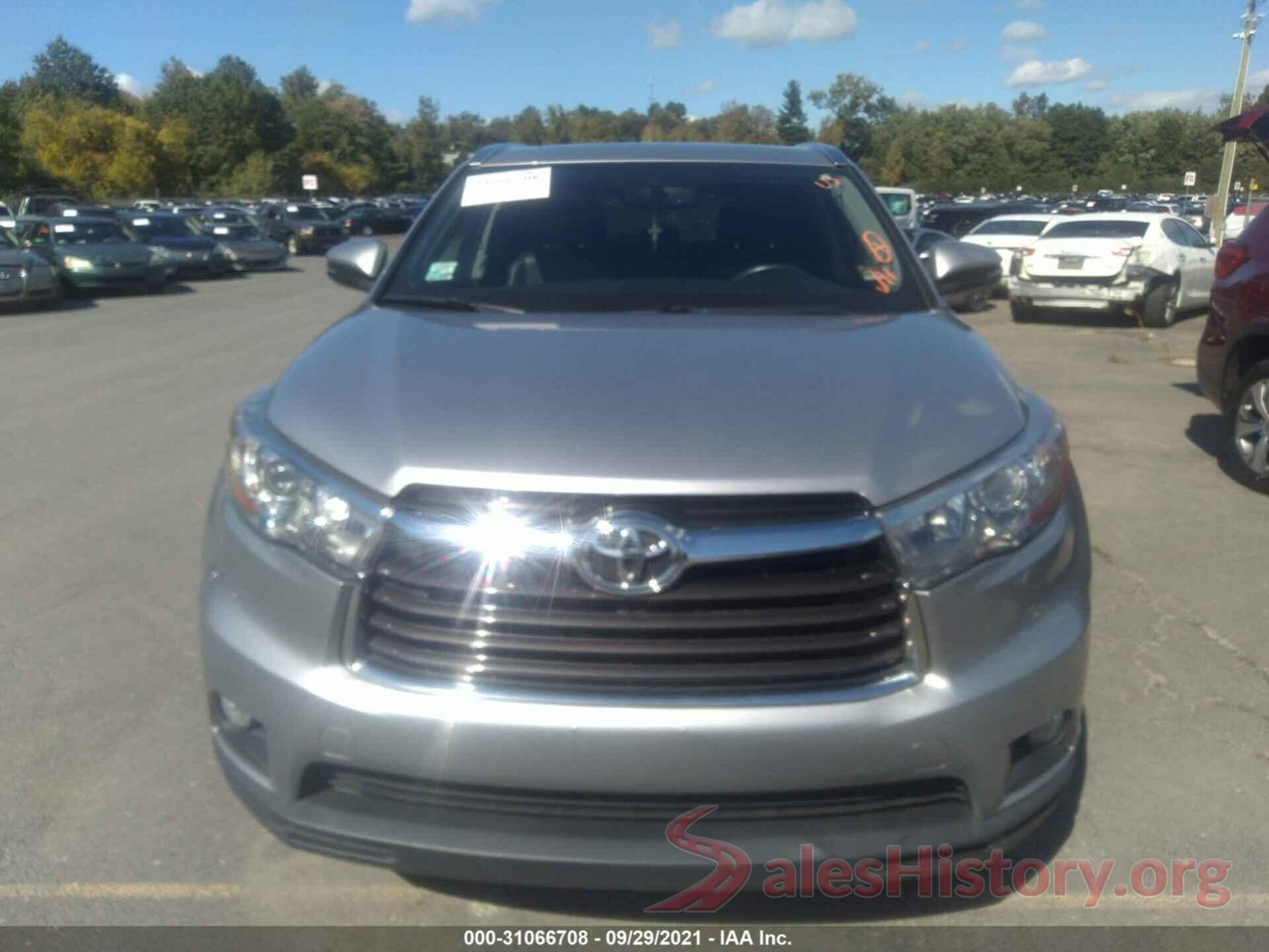 5TDJKRFH7GS228729 2016 TOYOTA HIGHLANDER