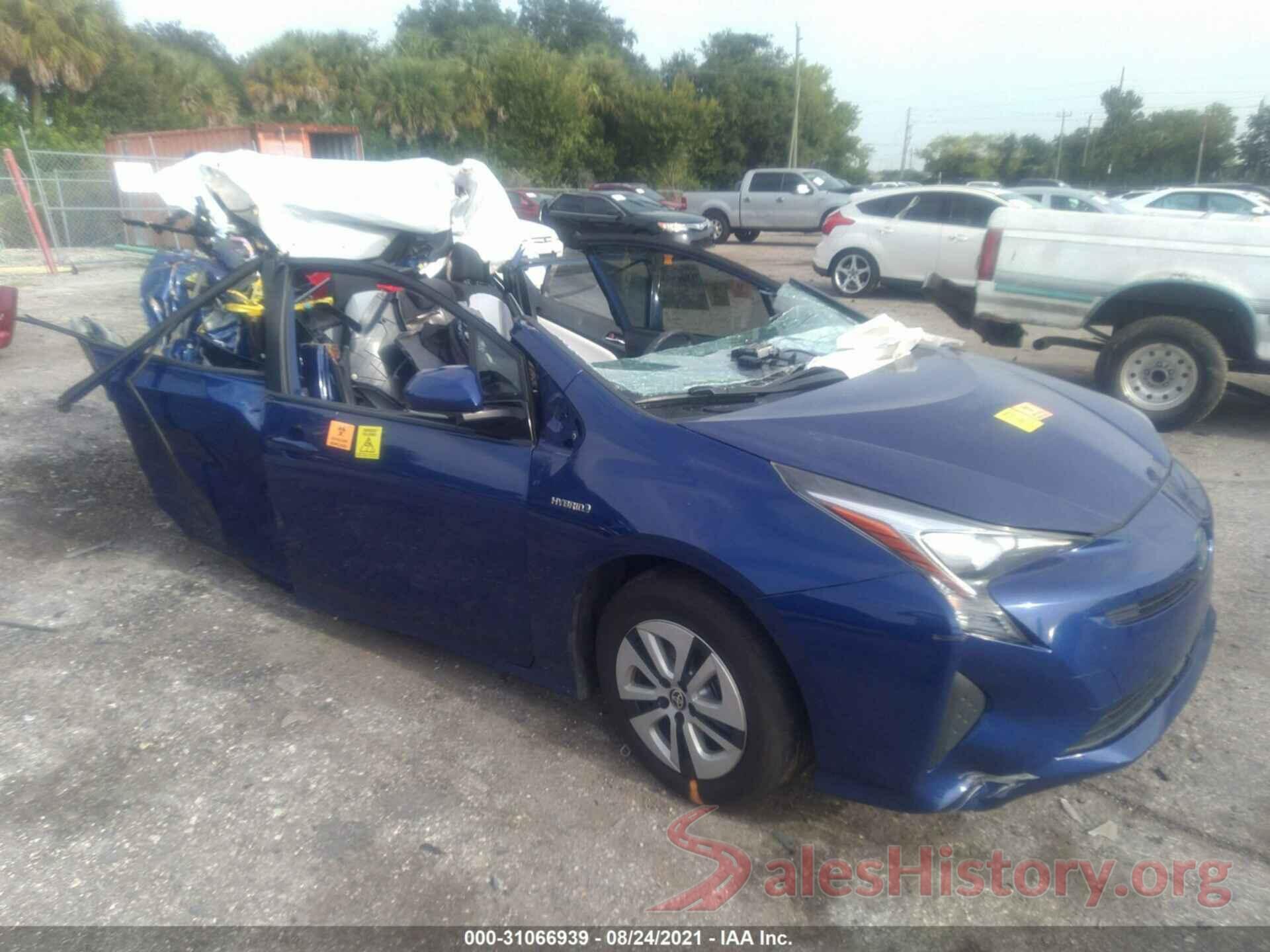 JTDKARFU4G3525463 2016 TOYOTA PRIUS