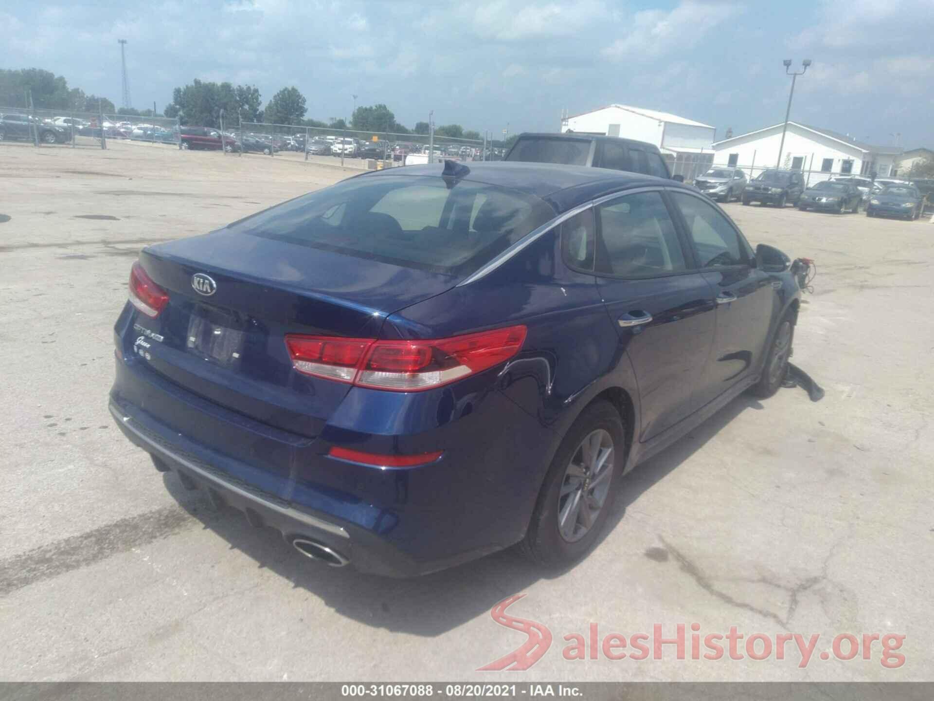 5XXGT4L33LG420003 2020 KIA OPTIMA