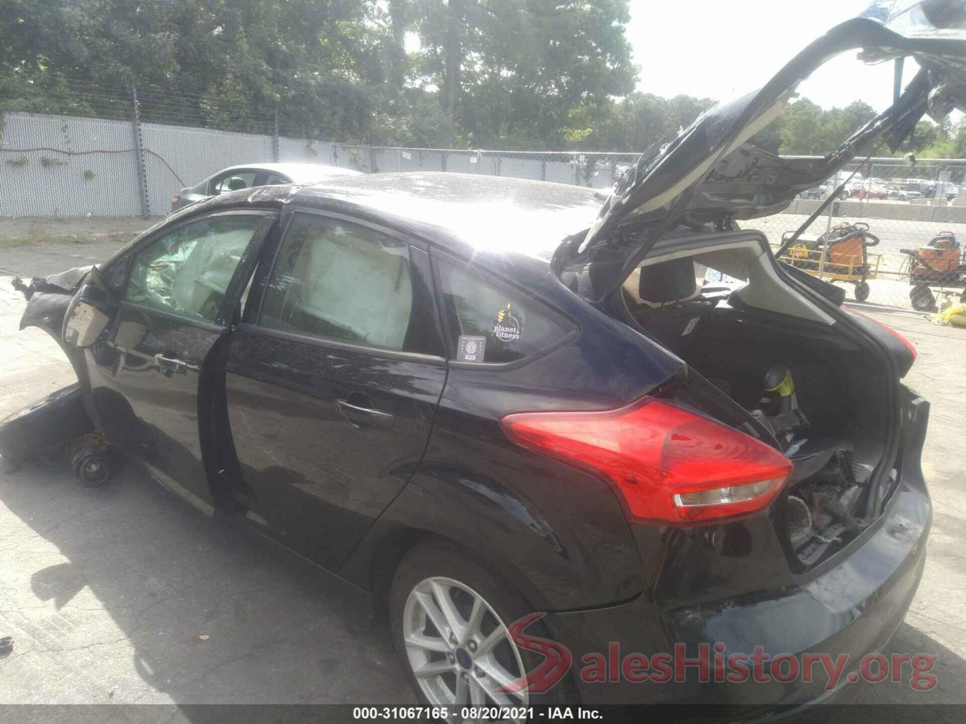 1FADP3K20JL280361 2018 FORD FOCUS