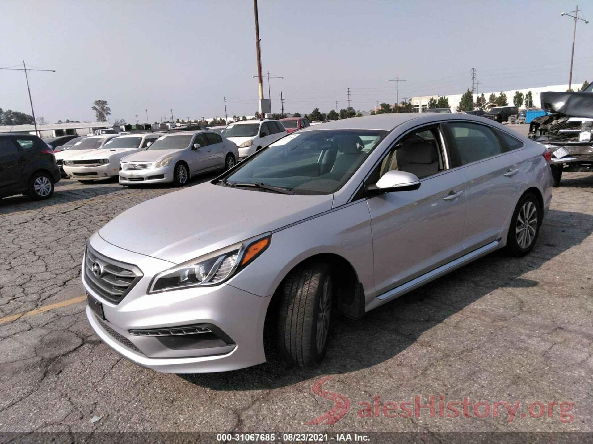 5NPE34AF4HH439031 2017 HYUNDAI SONATA