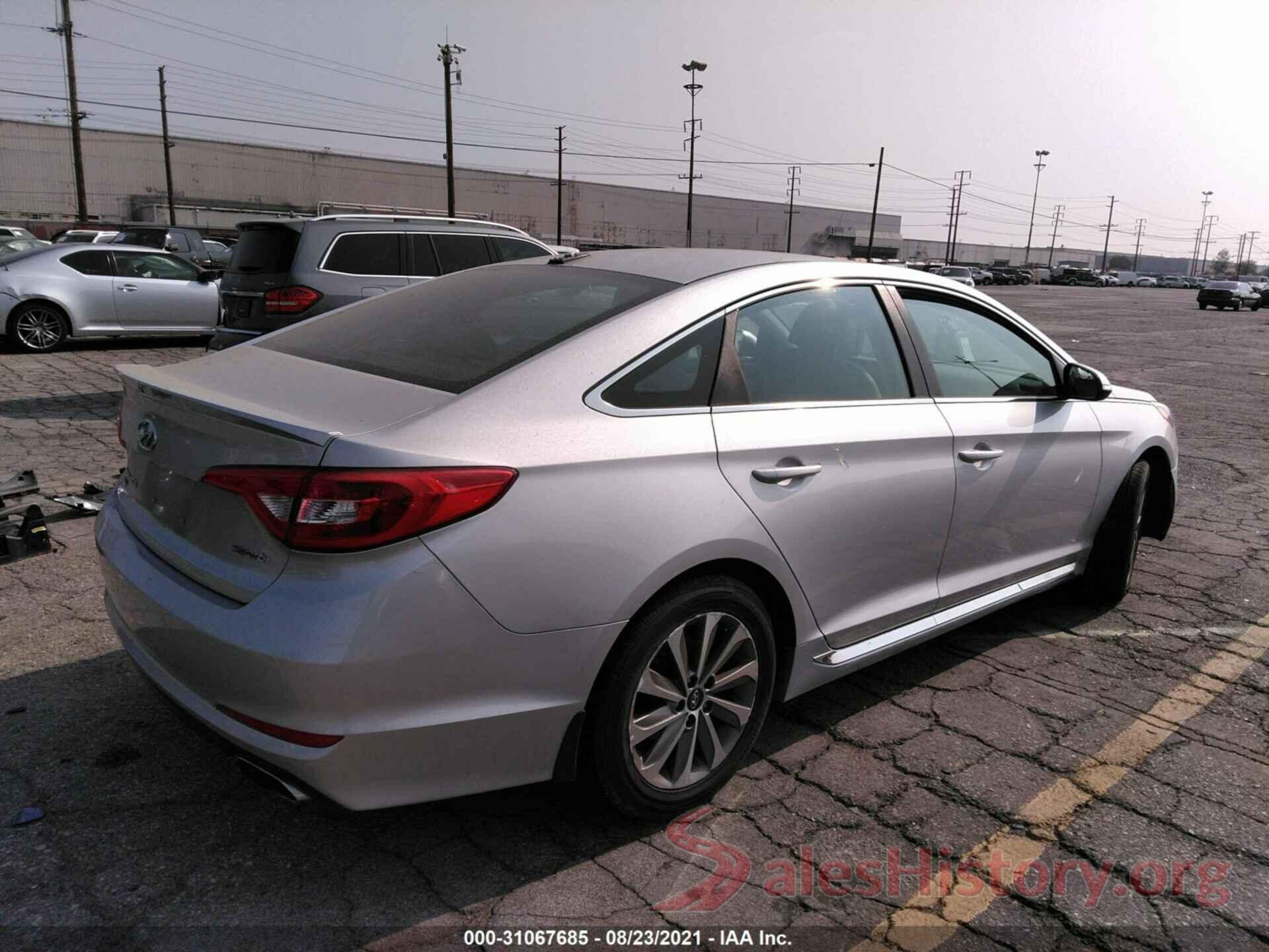 5NPE34AF4HH439031 2017 HYUNDAI SONATA