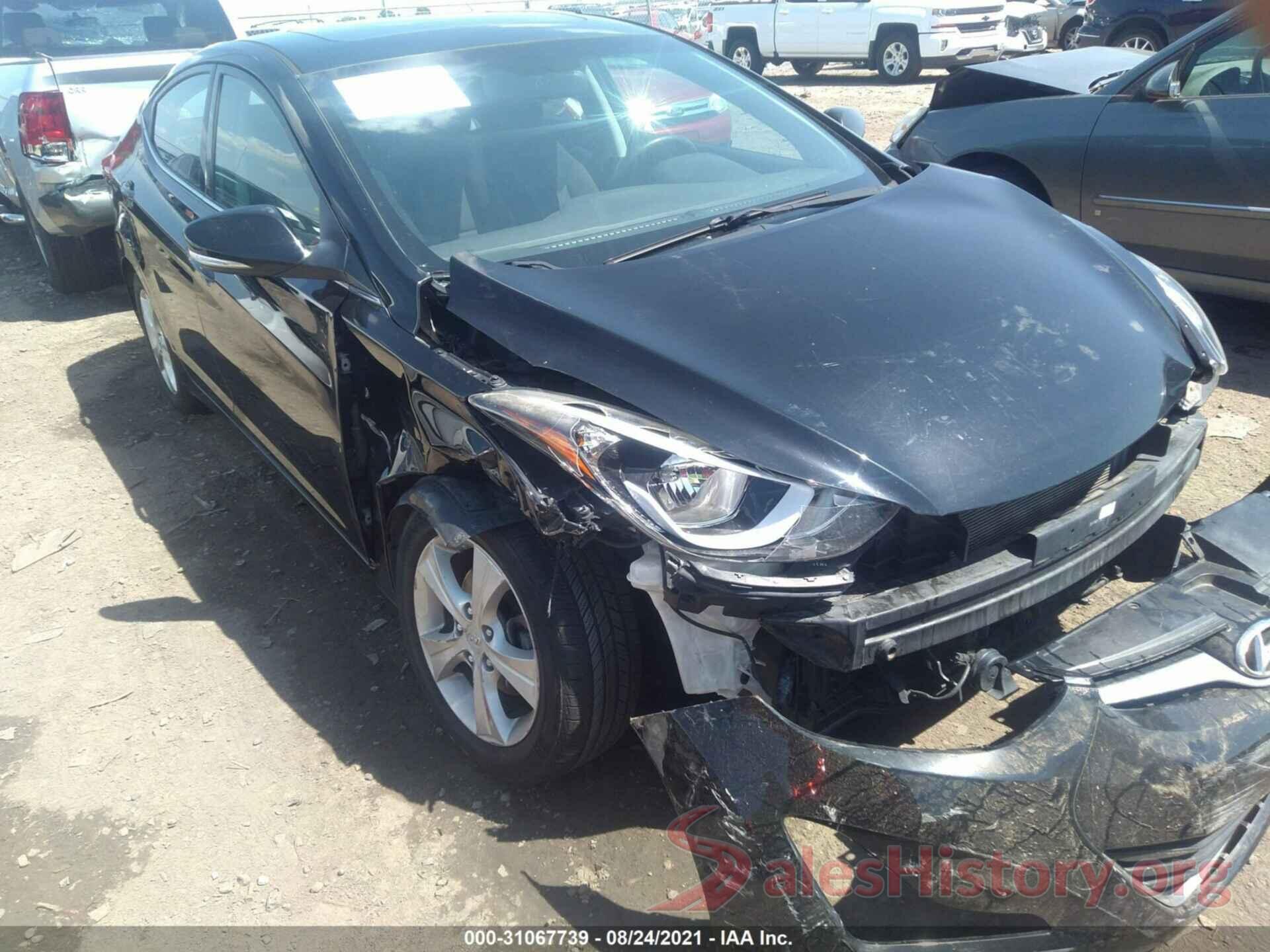 KMHDH4AE6GU626422 2016 HYUNDAI ELANTRA