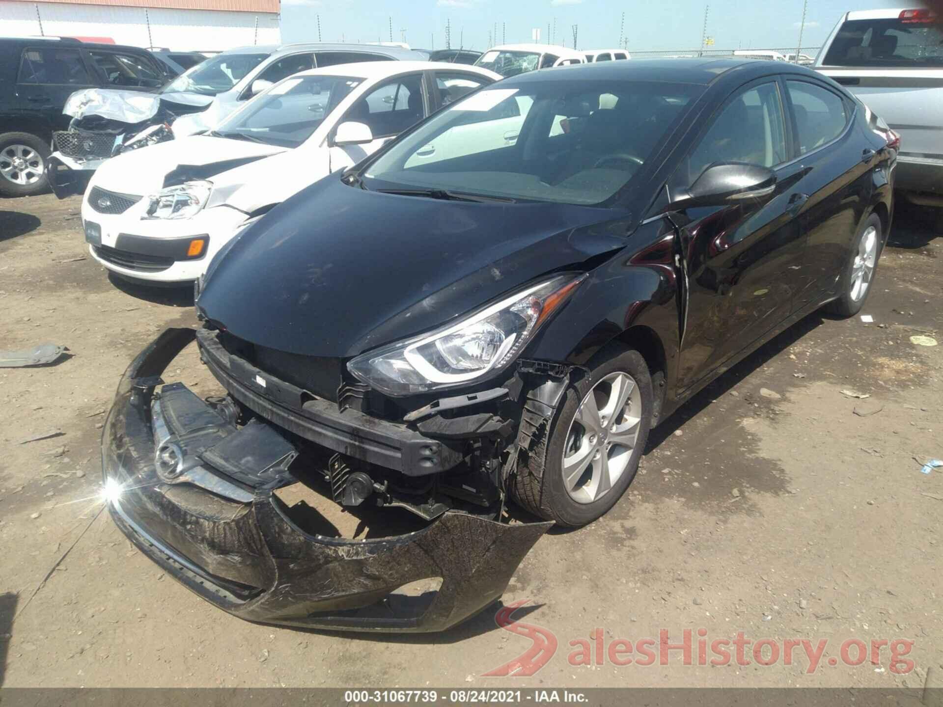 KMHDH4AE6GU626422 2016 HYUNDAI ELANTRA