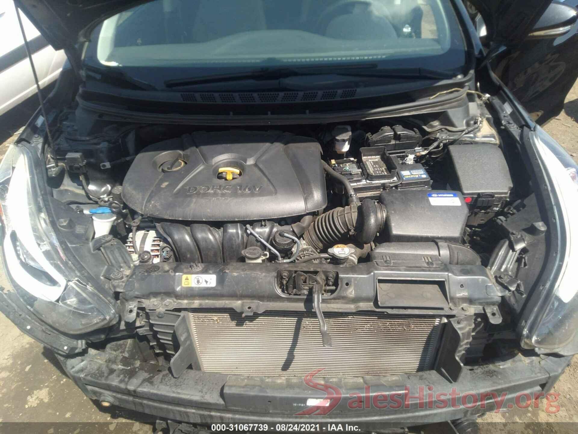 KMHDH4AE6GU626422 2016 HYUNDAI ELANTRA