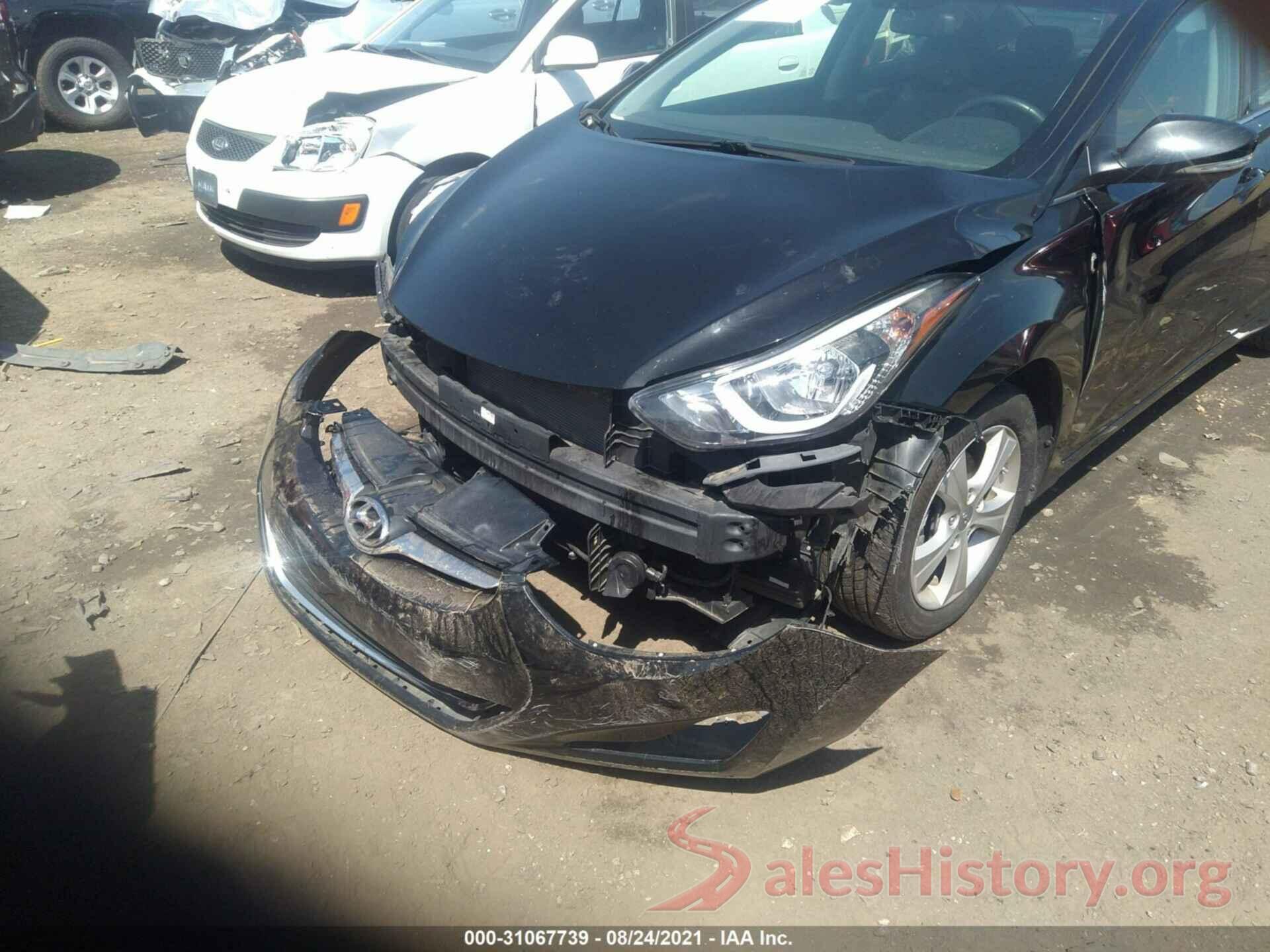 KMHDH4AE6GU626422 2016 HYUNDAI ELANTRA