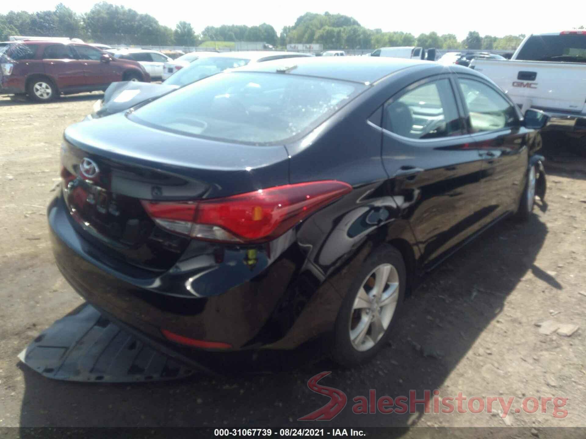 KMHDH4AE6GU626422 2016 HYUNDAI ELANTRA