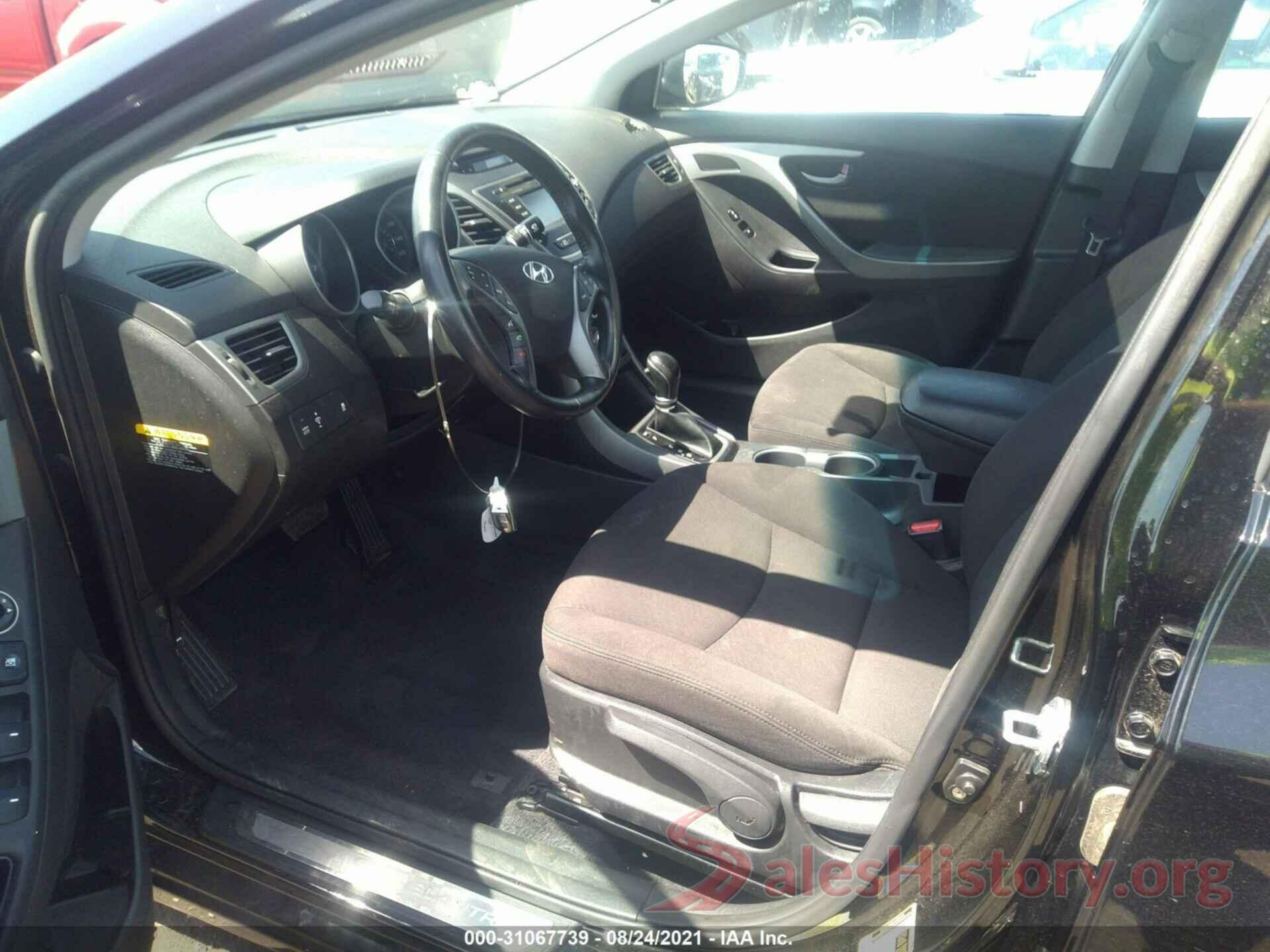 KMHDH4AE6GU626422 2016 HYUNDAI ELANTRA