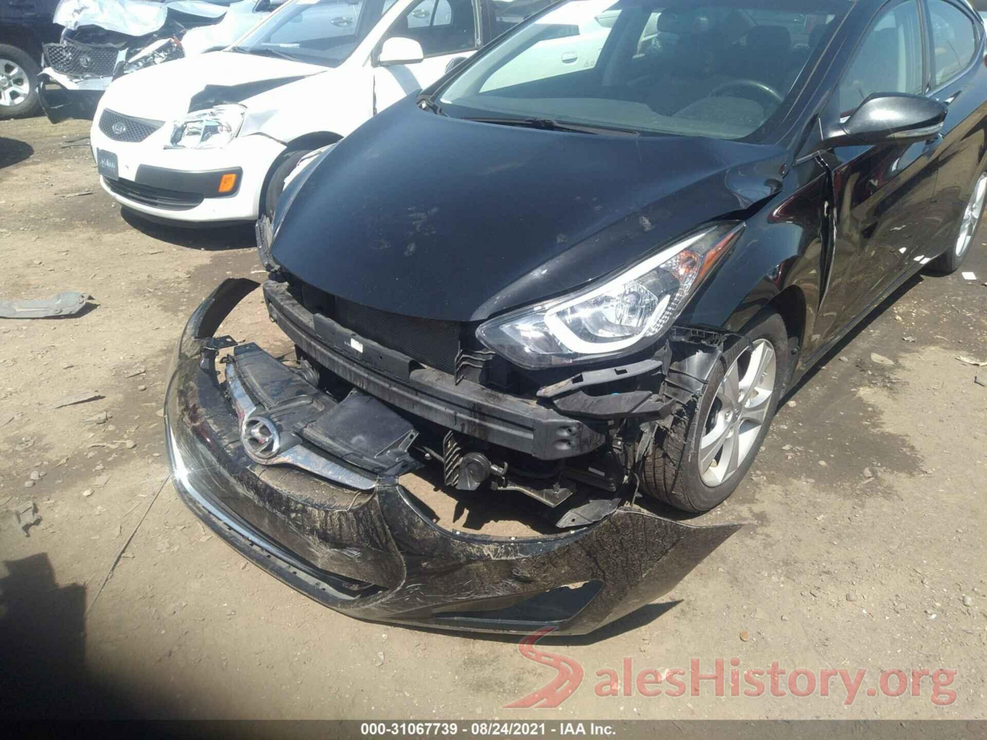 KMHDH4AE6GU626422 2016 HYUNDAI ELANTRA