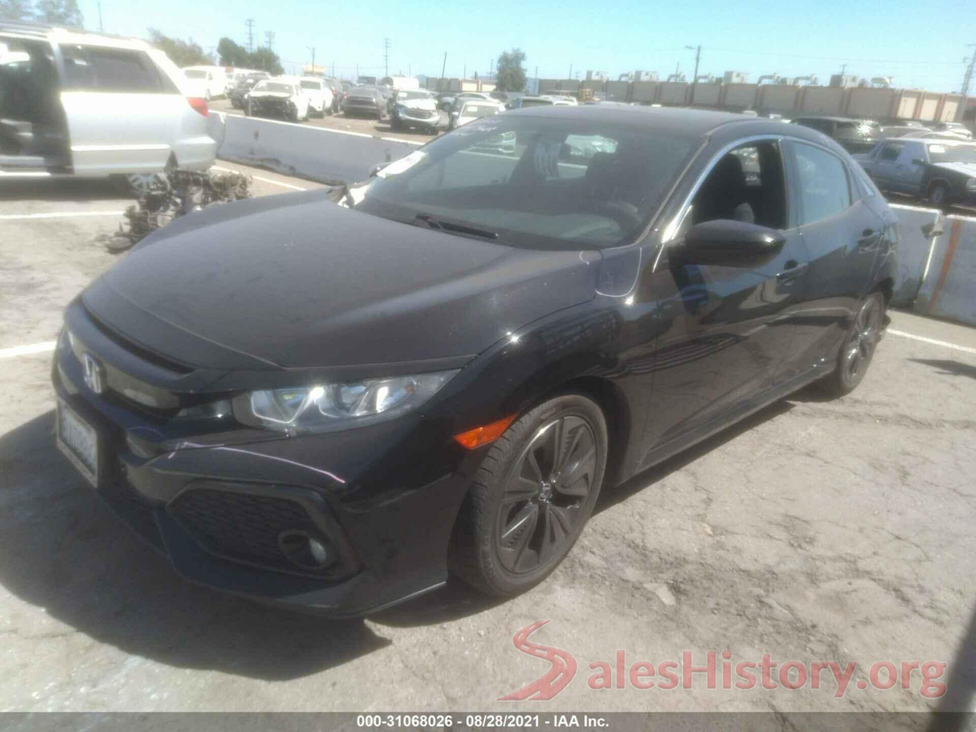 SHHFK7H51HU429785 2017 HONDA CIVIC HATCHBACK